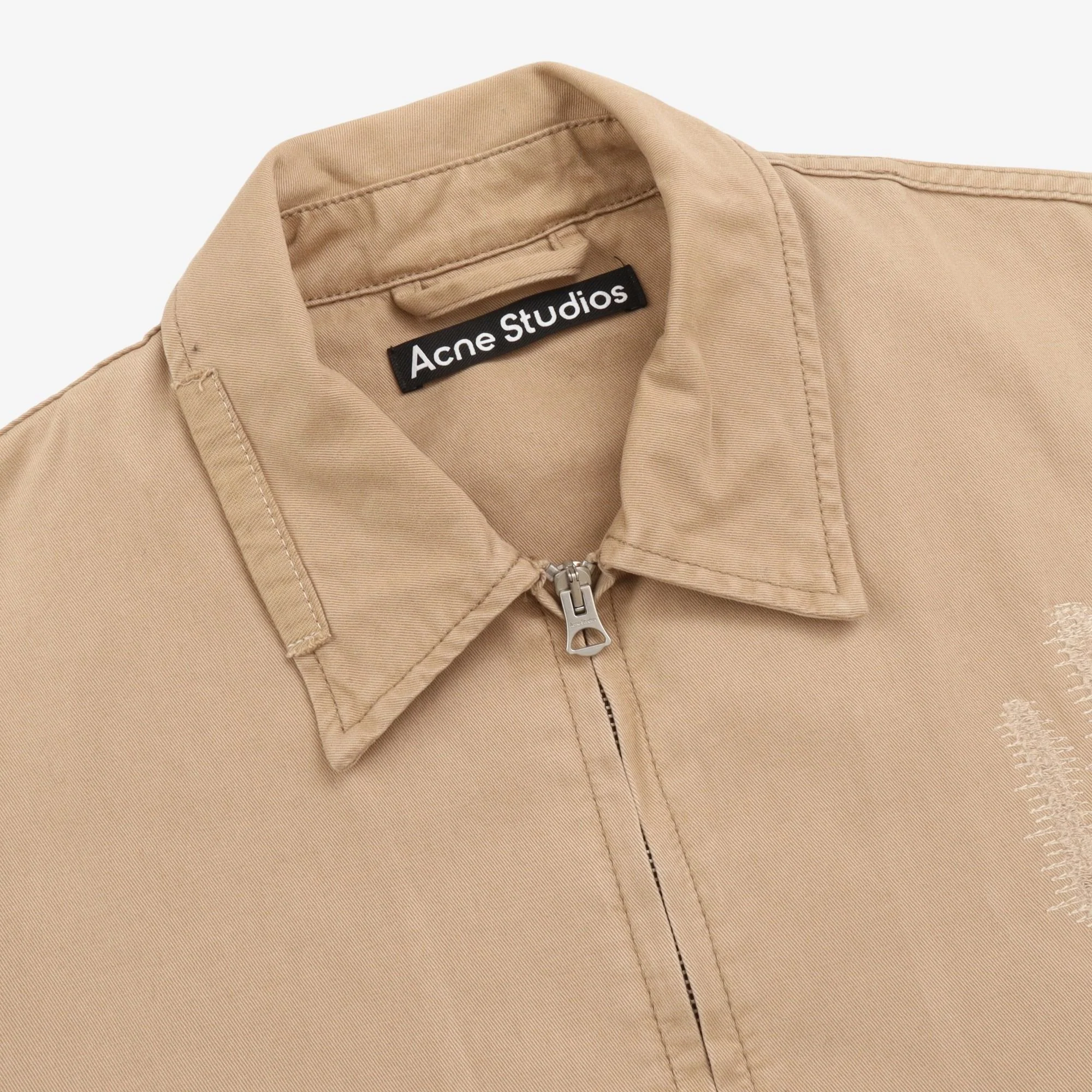 Distressed Zip Jacket - Image 3