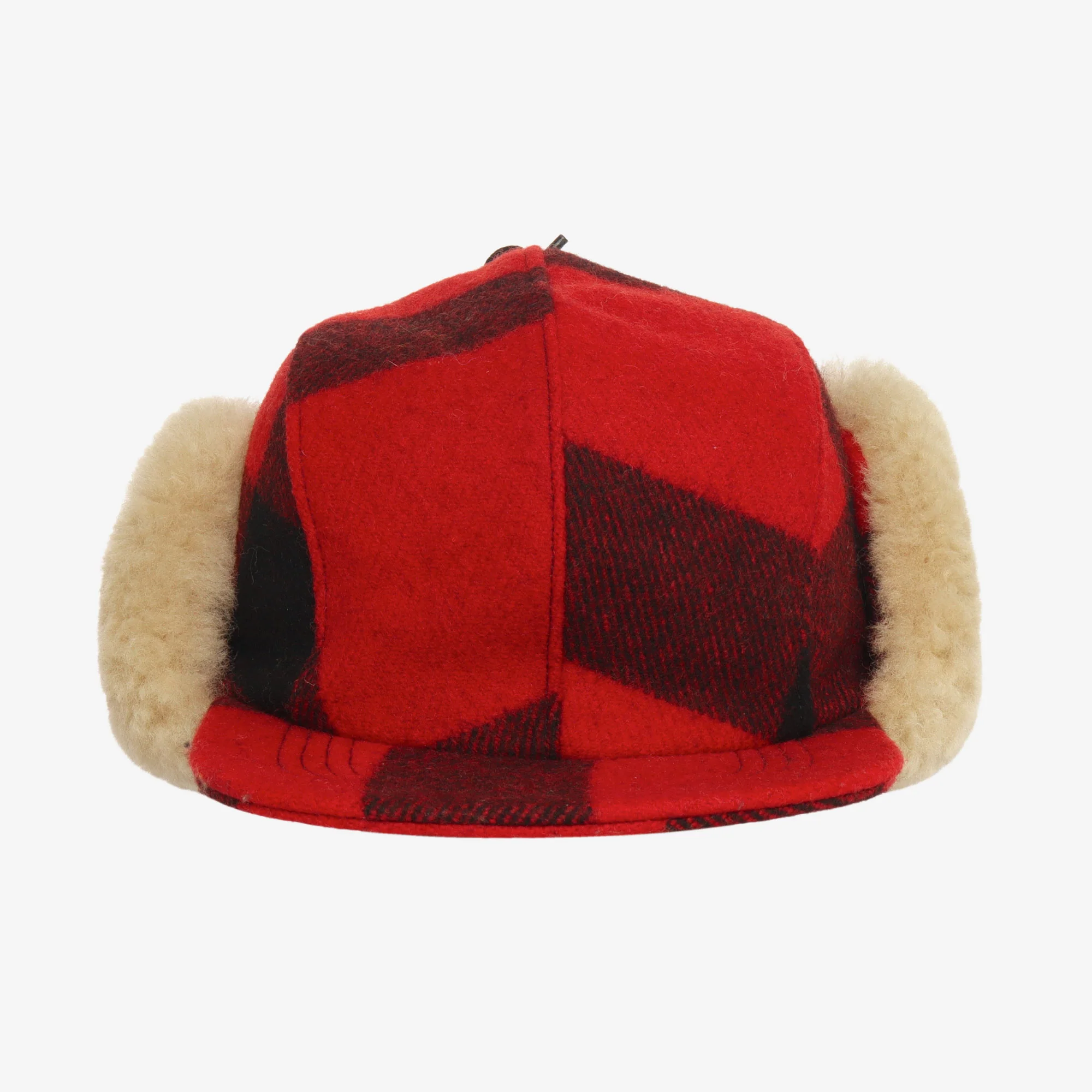 Double Mackinaw Wool Cap