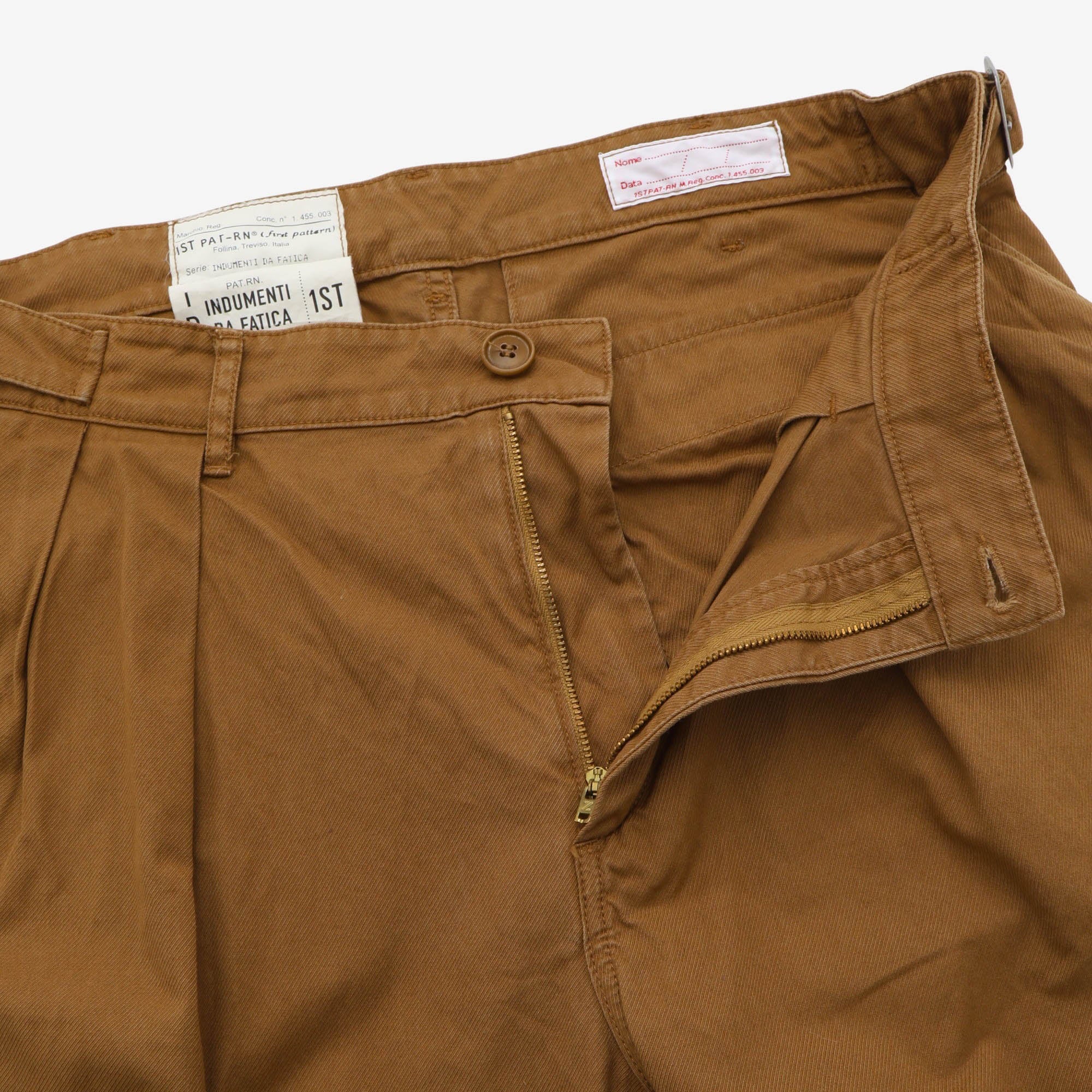 Double Pleated Trousers (35W X 30L) - Image 3