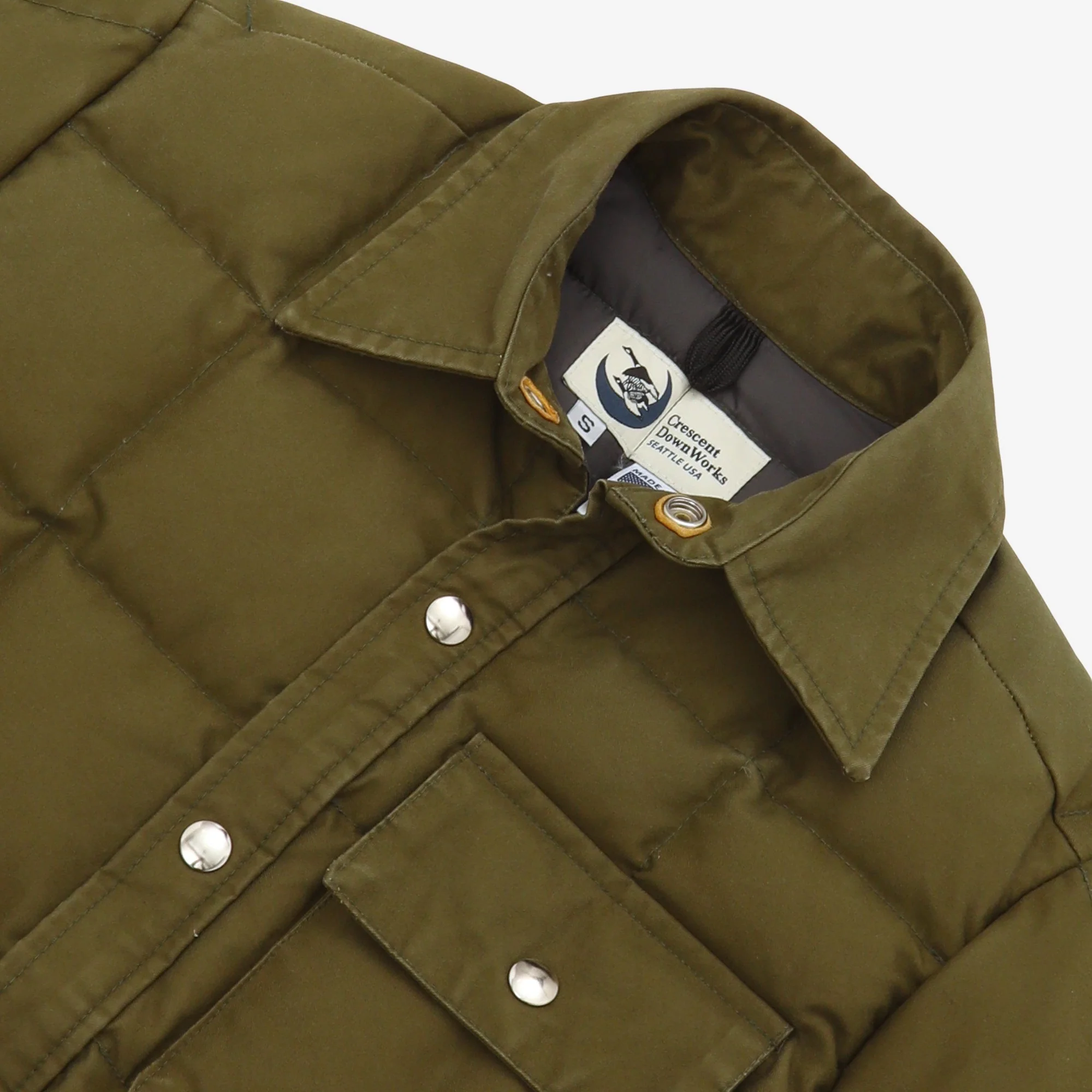 Down Padded Shirt Jacket - Image 3