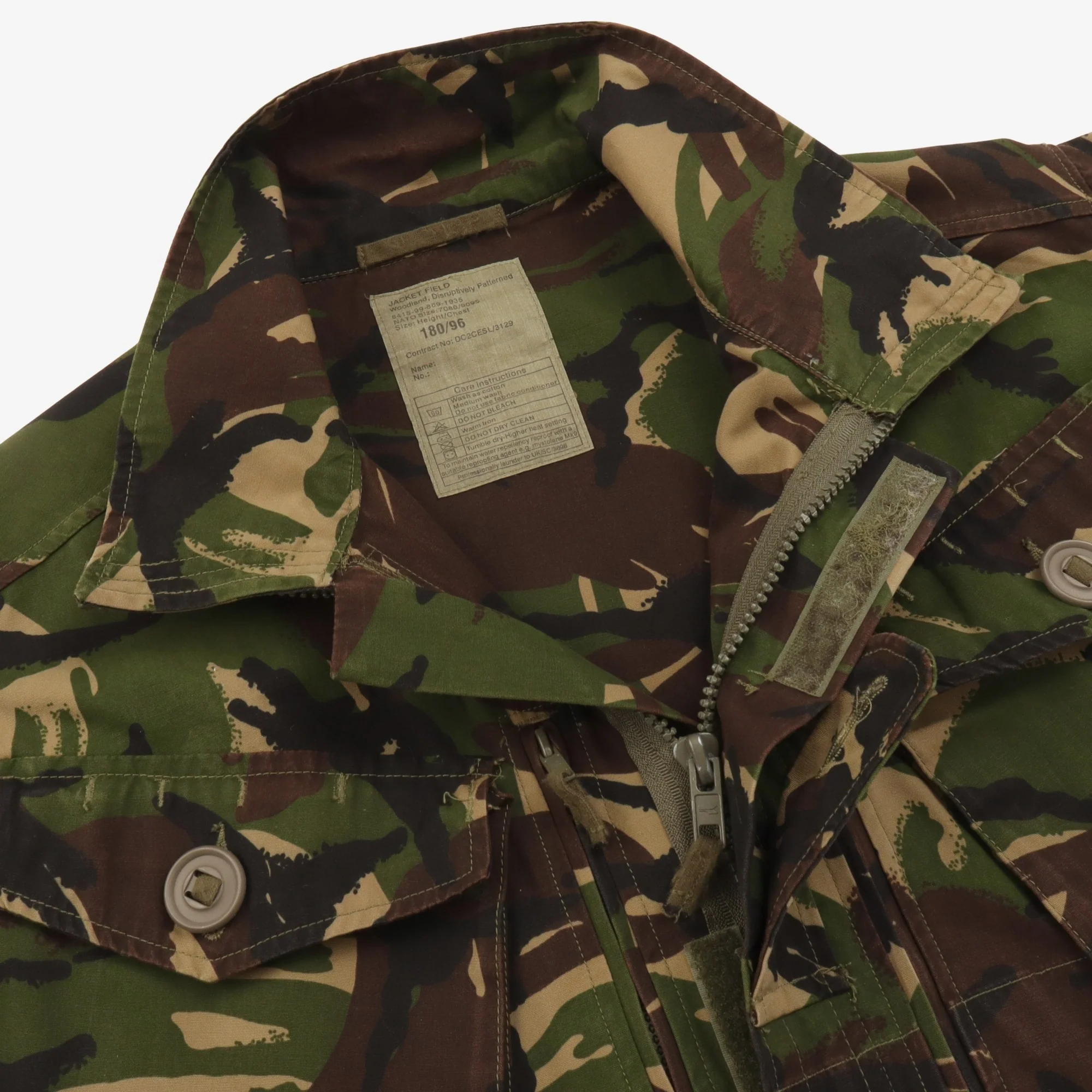 DPM Camo Combat Jacket - Image 3