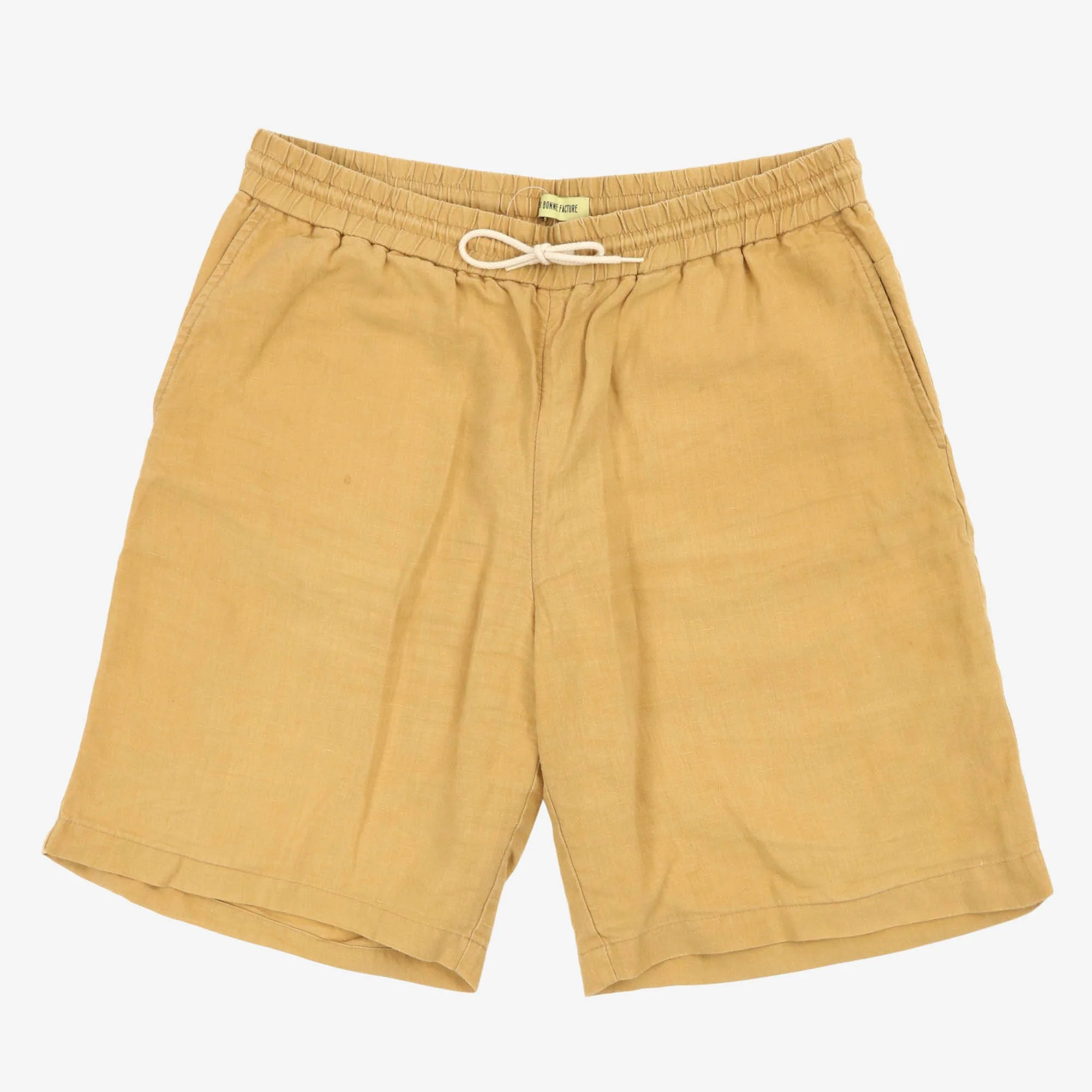 Drawstring Linen Short