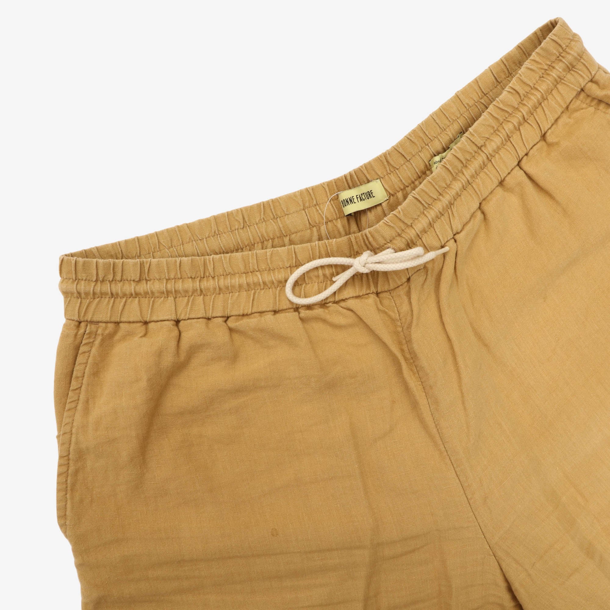 Drawstring Linen Short - Image 3