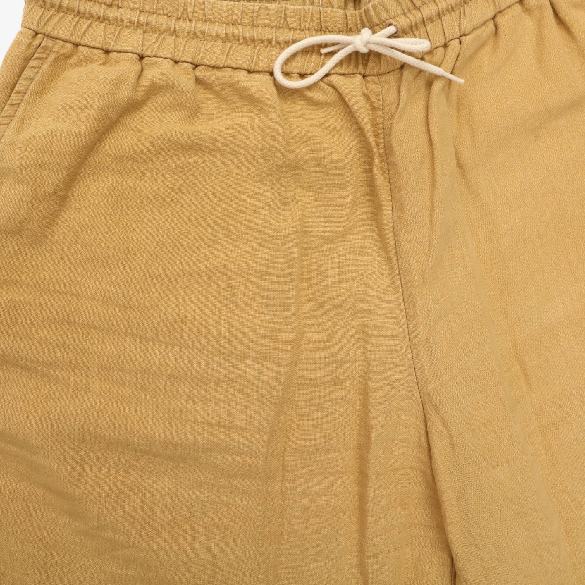 Drawstring Linen Short - Image 4