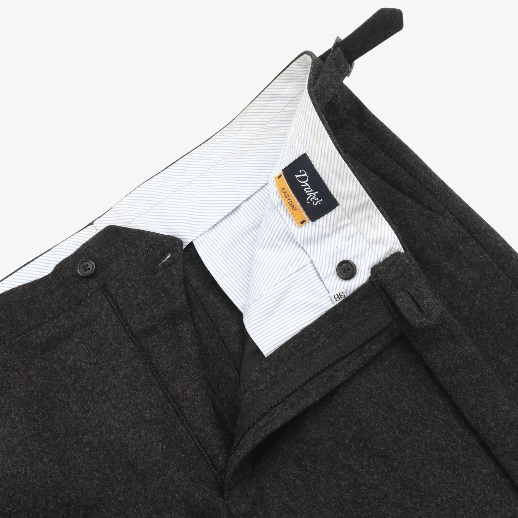 Easyday Wool Flannel Trousers (36W X 29L) - Image 4
