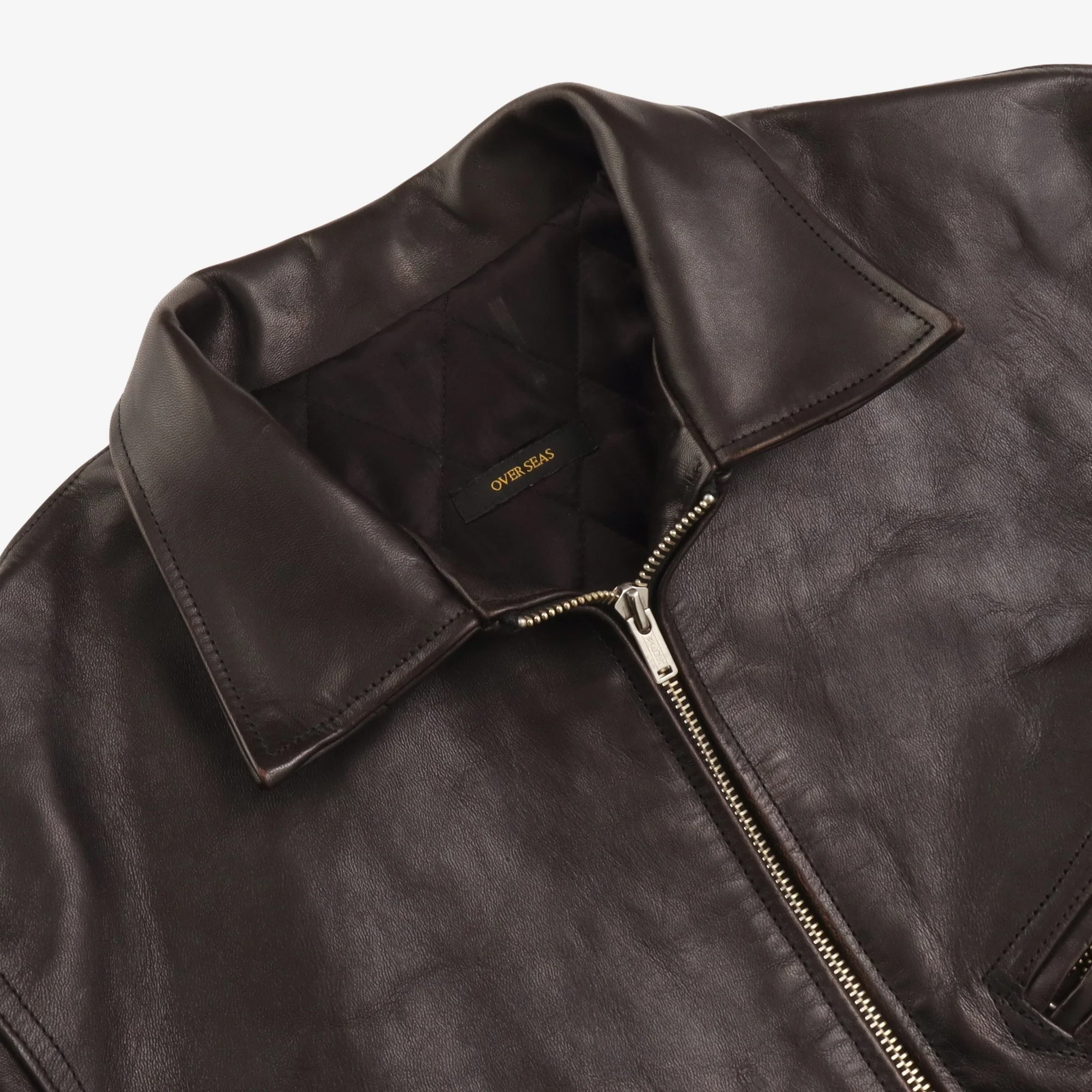 Eric Leather Horsehide Jacket - Image 4
