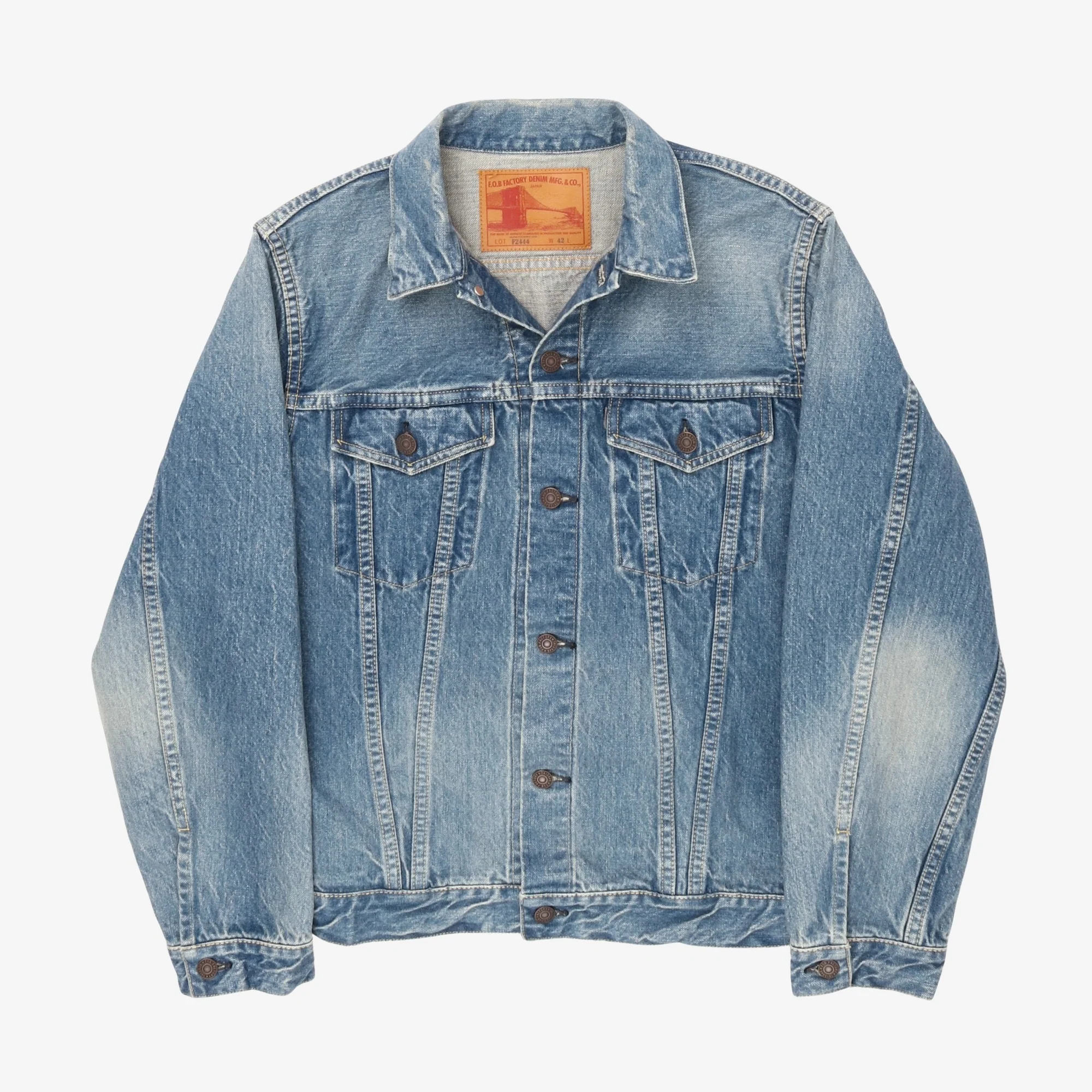 F2444 Selvedge Denim Jacket