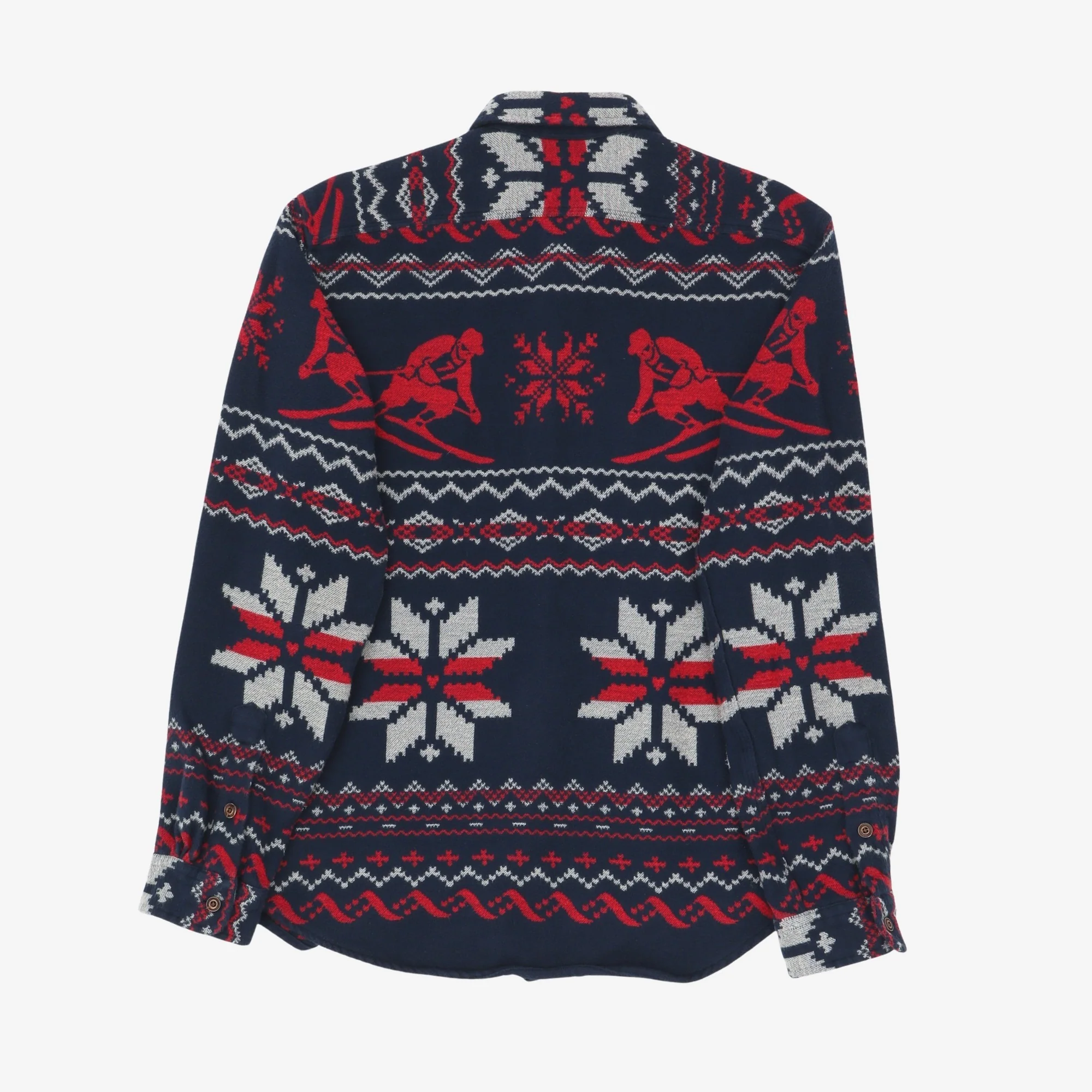 Flannel Jacquard Ski Shirt - Image 2