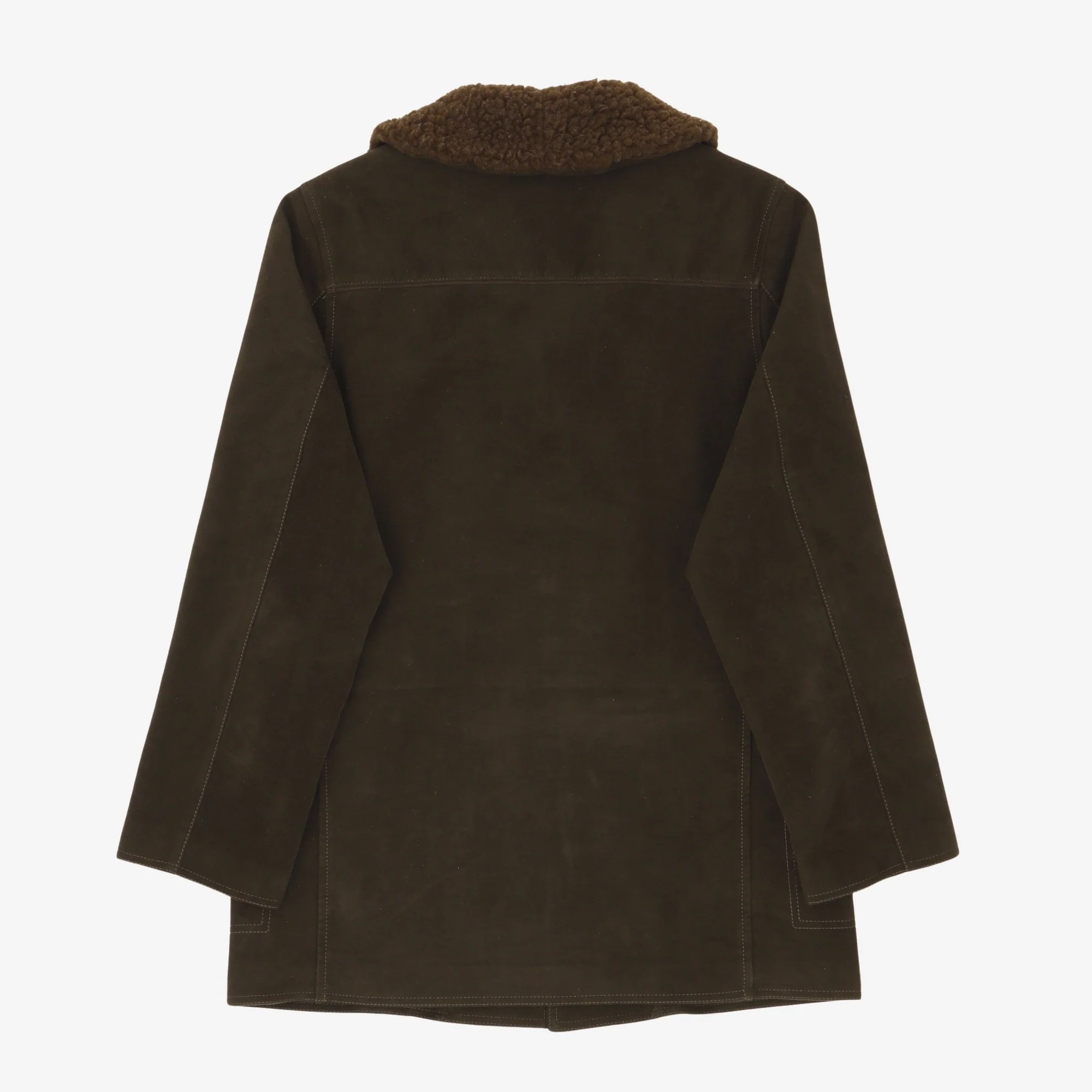Faux Fur Shawl Jacket - Image 2