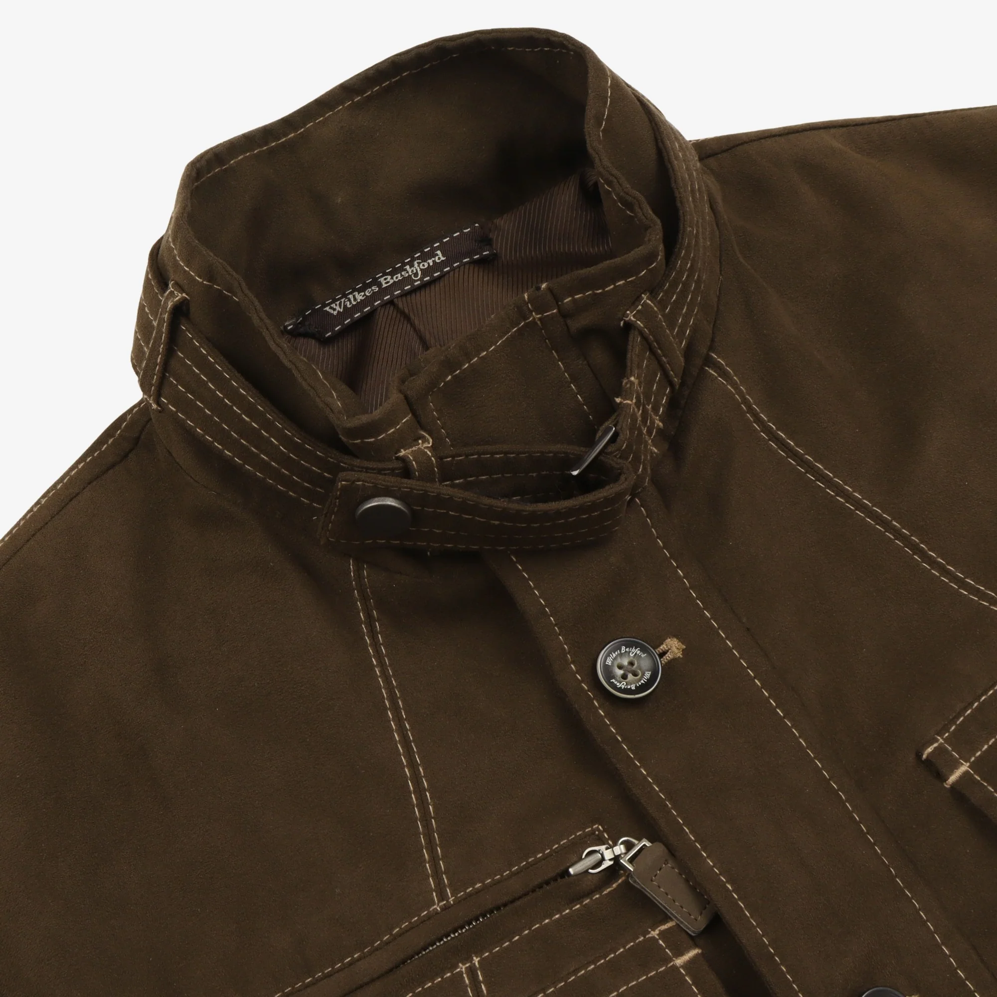Faux Suede Jacket - Image 3
