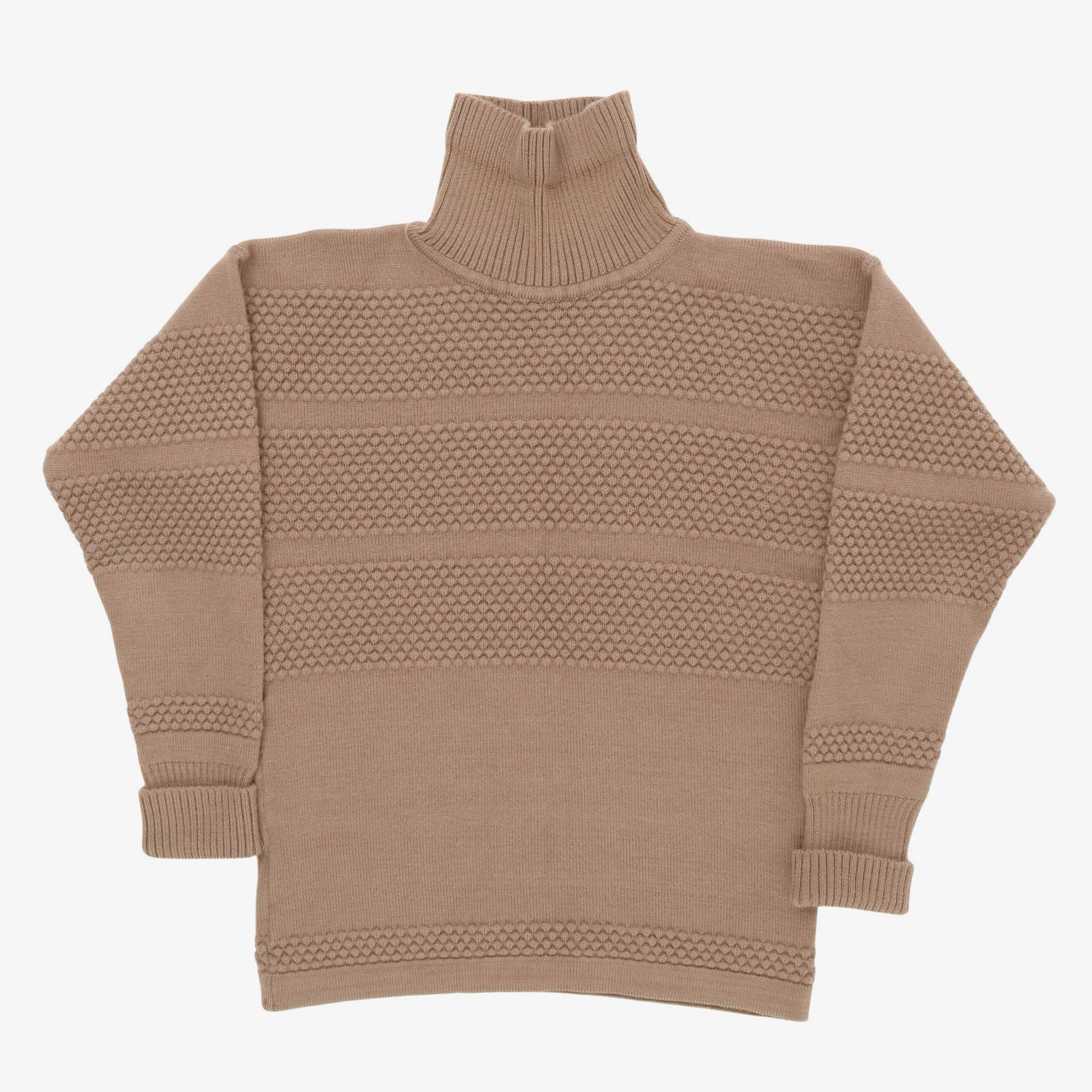 Fisherman Roll Neck Sweater