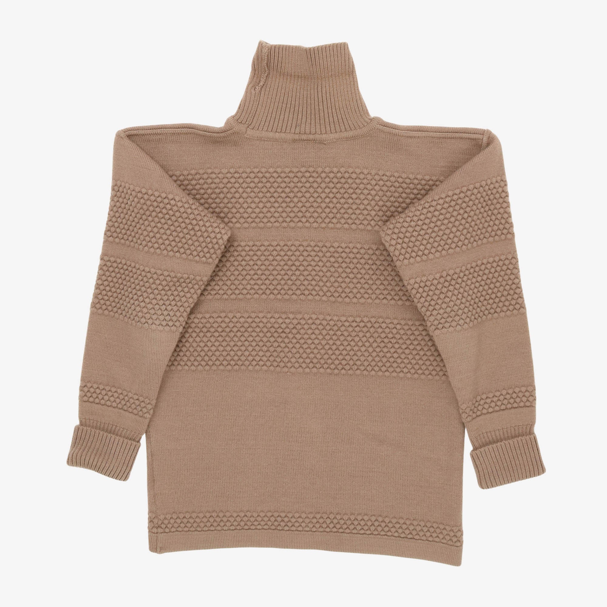 Fisherman Roll Neck Sweater - Image 2