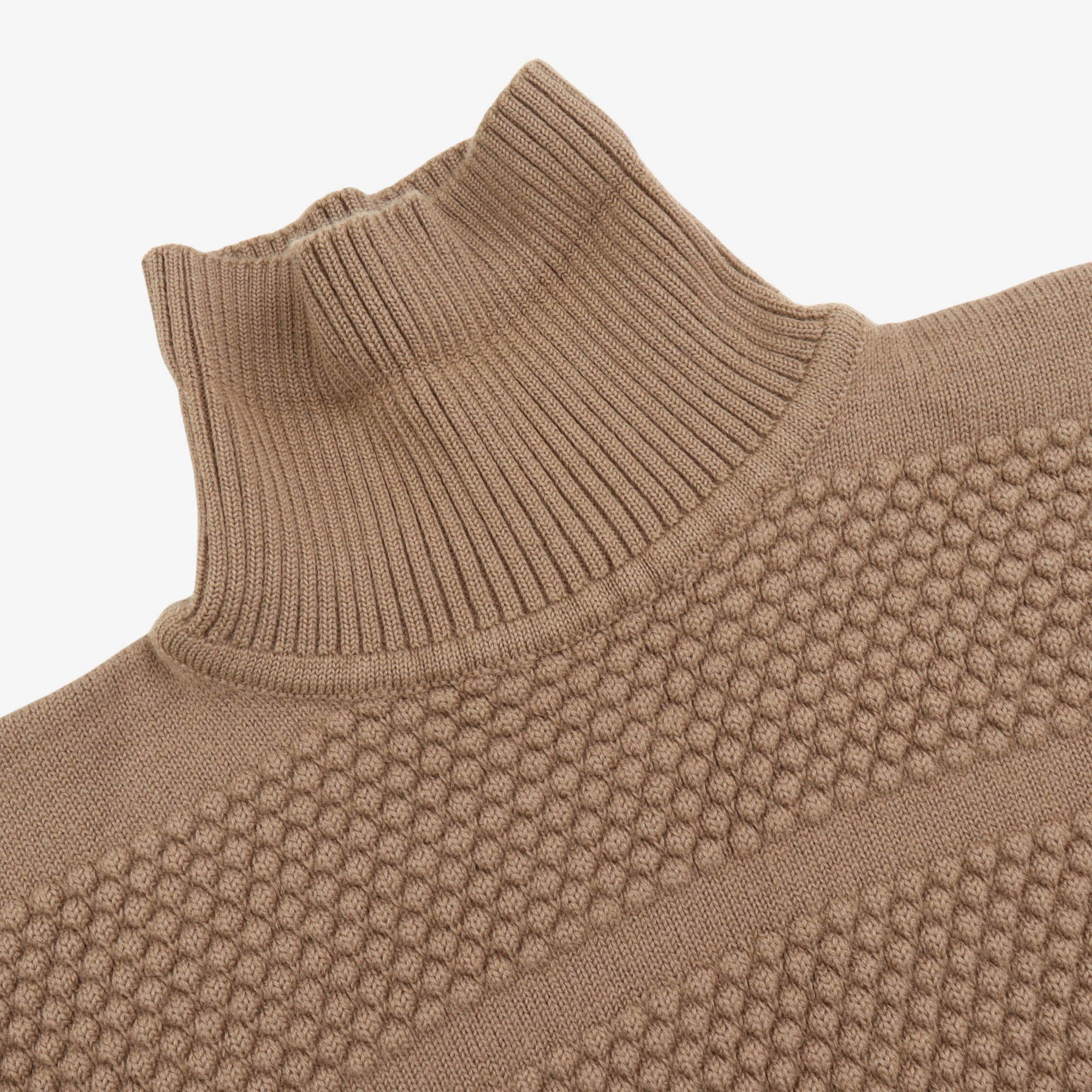 Fisherman Roll Neck Sweater - Image 3