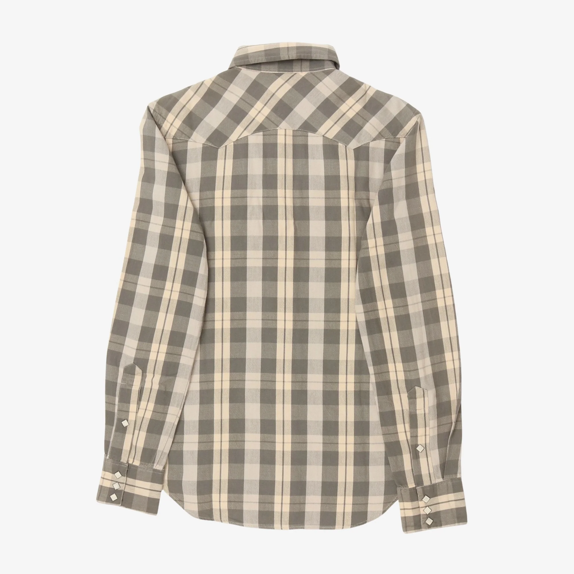 Flannel Western Shirt - Image 2