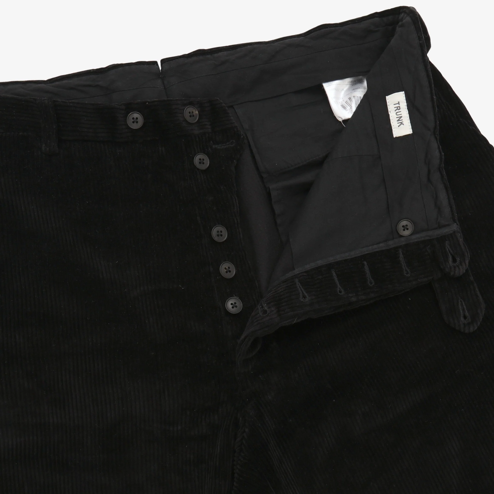 Flat Front Corduroy Trousers - Image 3