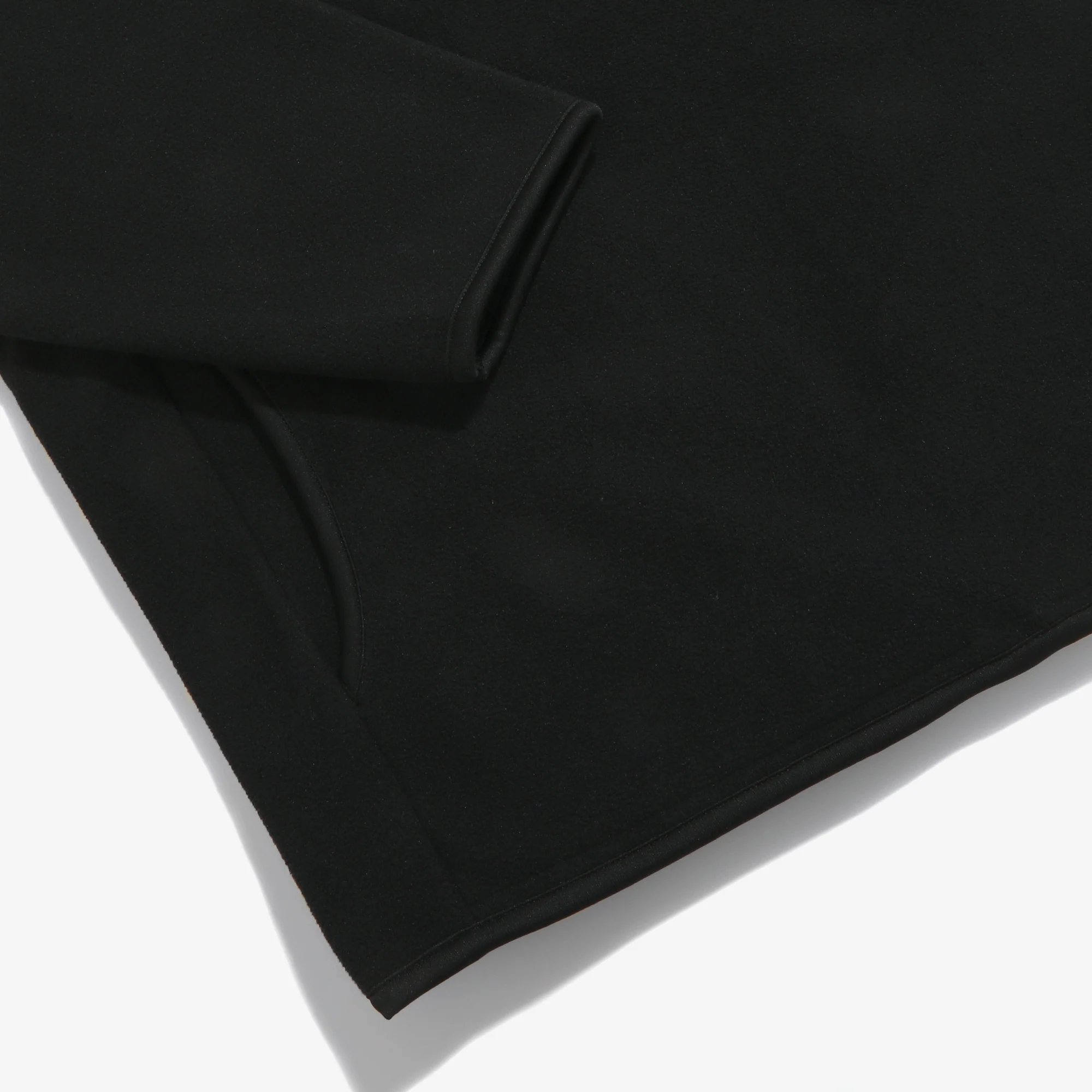 Fleece Crew Neck - Black - Image 4