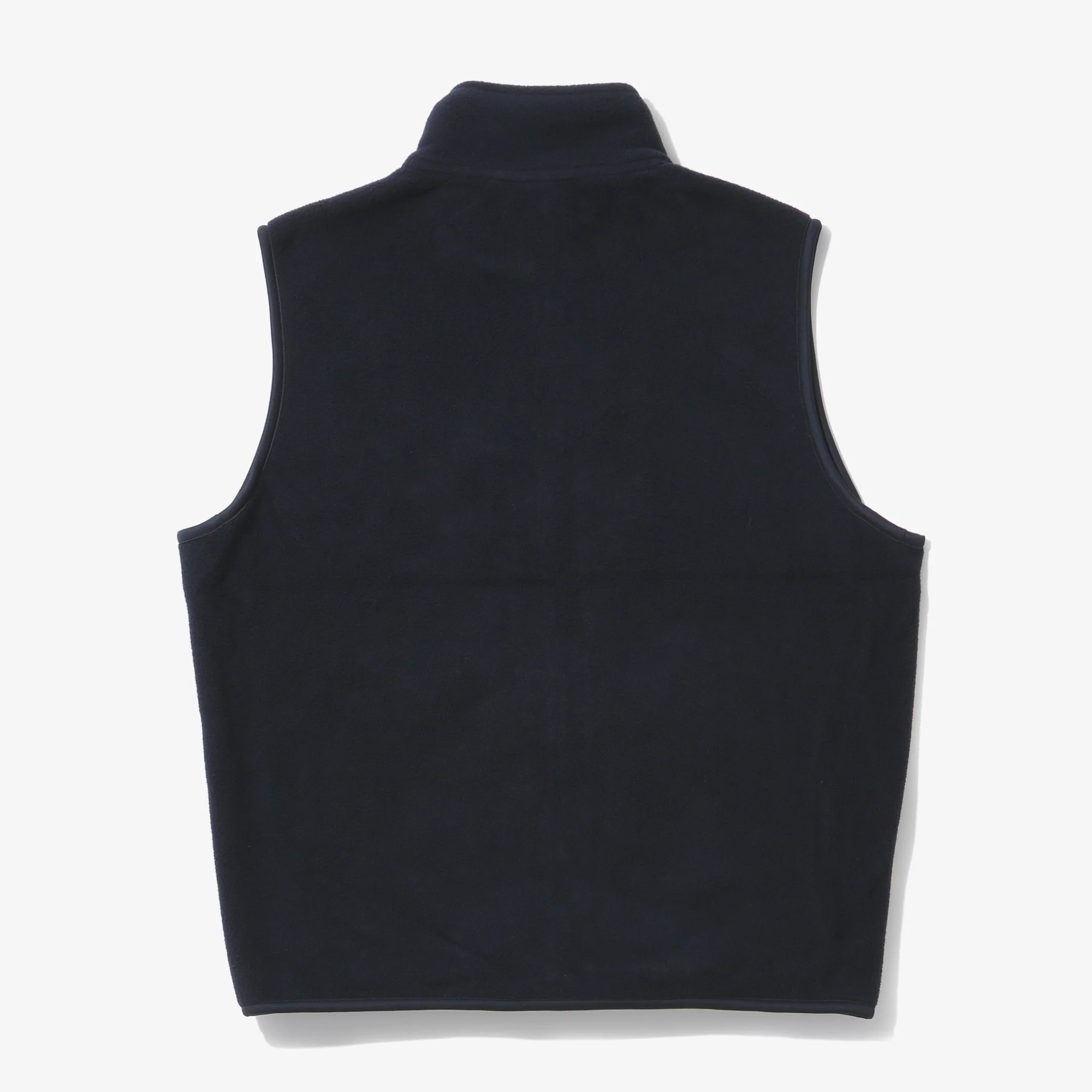 Fleece Zip Vest - Navy - Image 2
