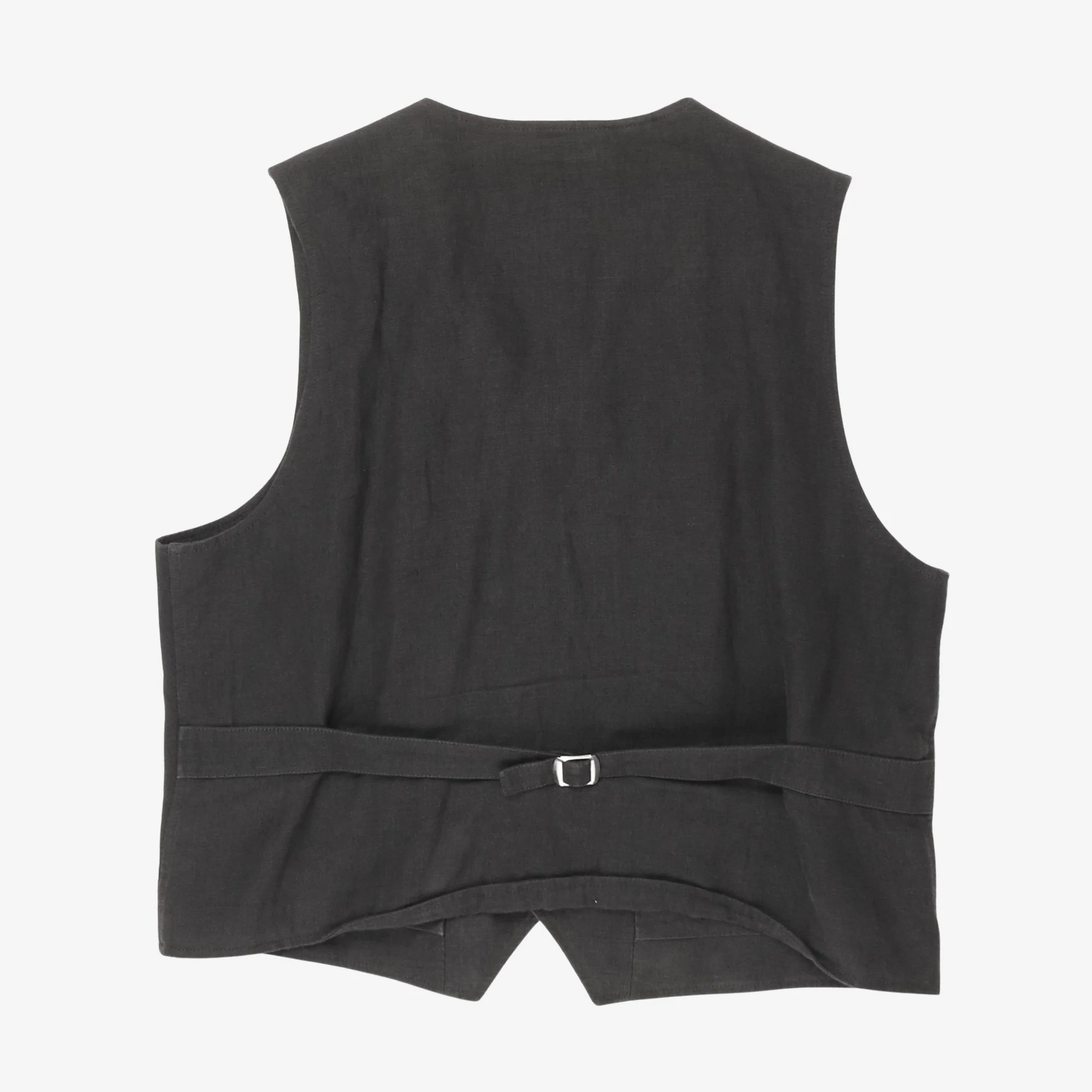 Four Pocket Linen Waistcoat - Image 2