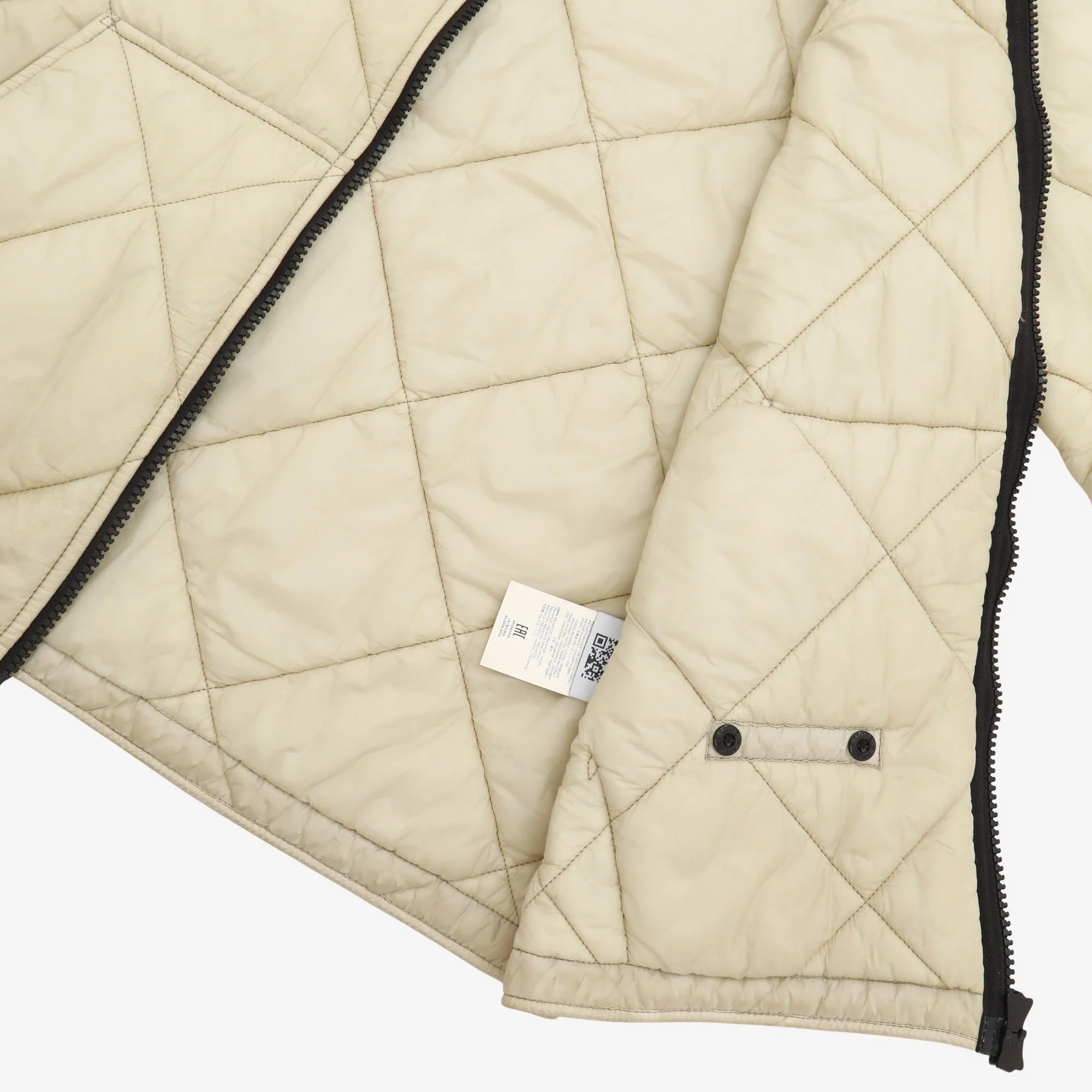 Garment Dyed Quilted Micro Yarn Jacket - Image 4
