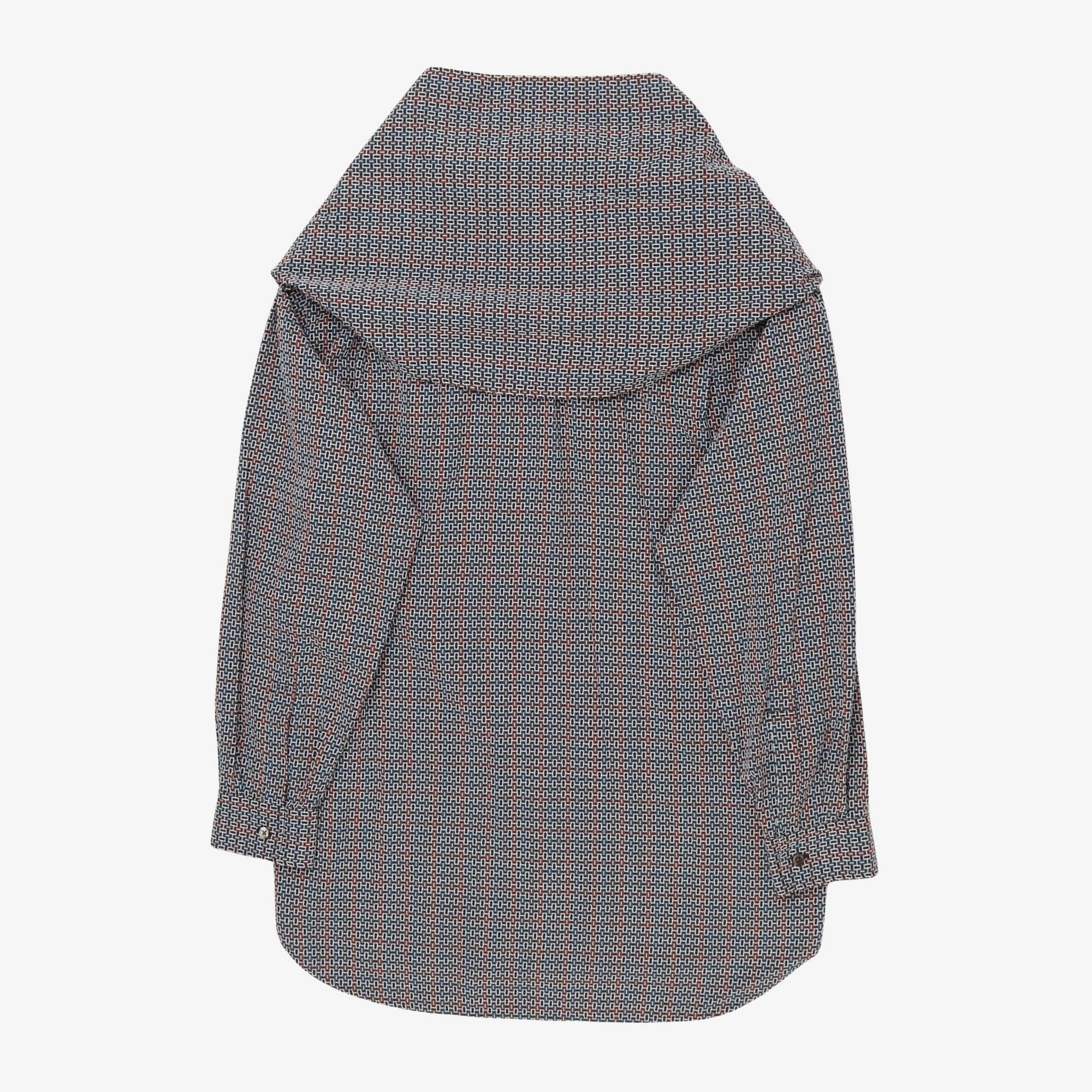 Jacquard Combo Shirt Scarf - Image 2