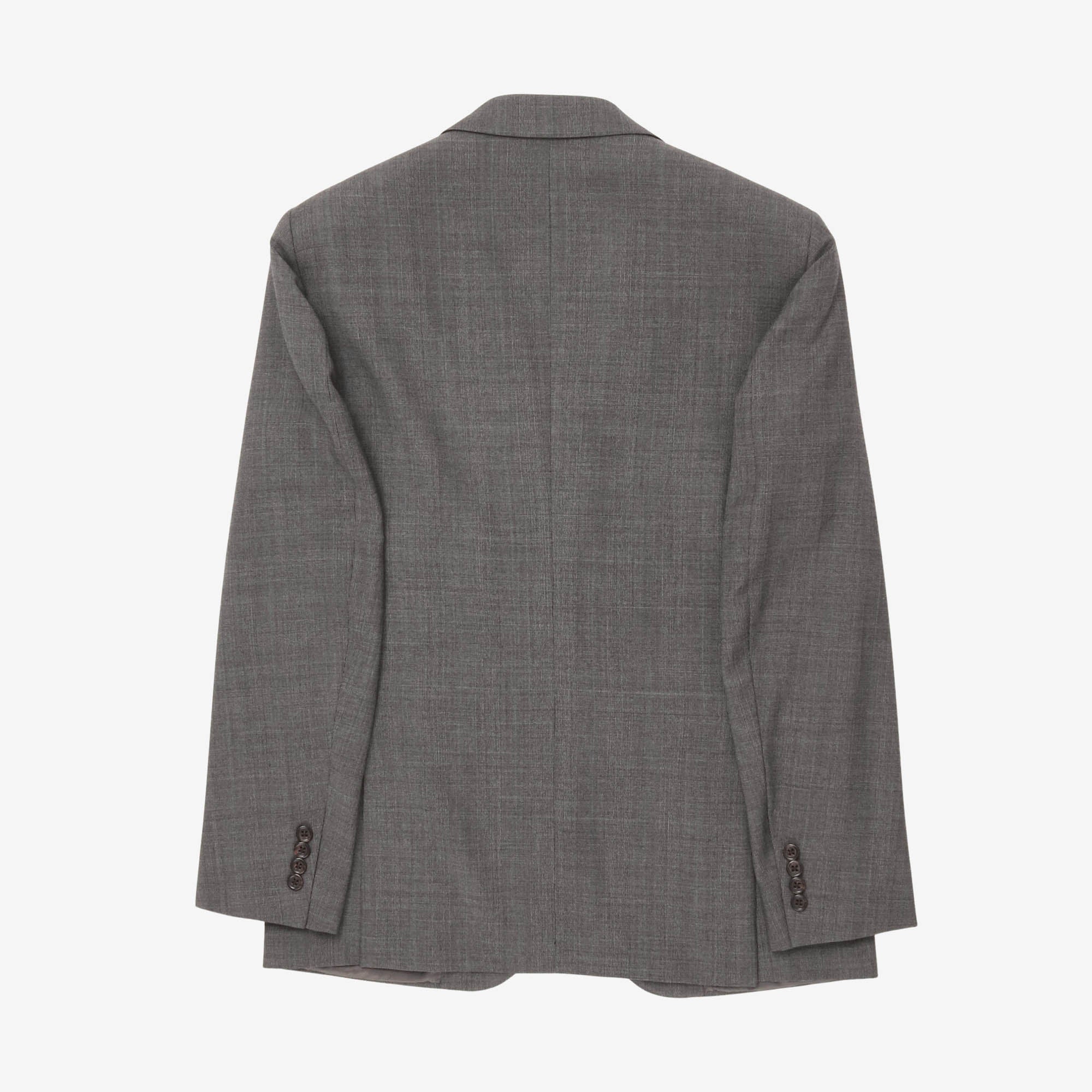 Glen Check Wool Suit - Image 2