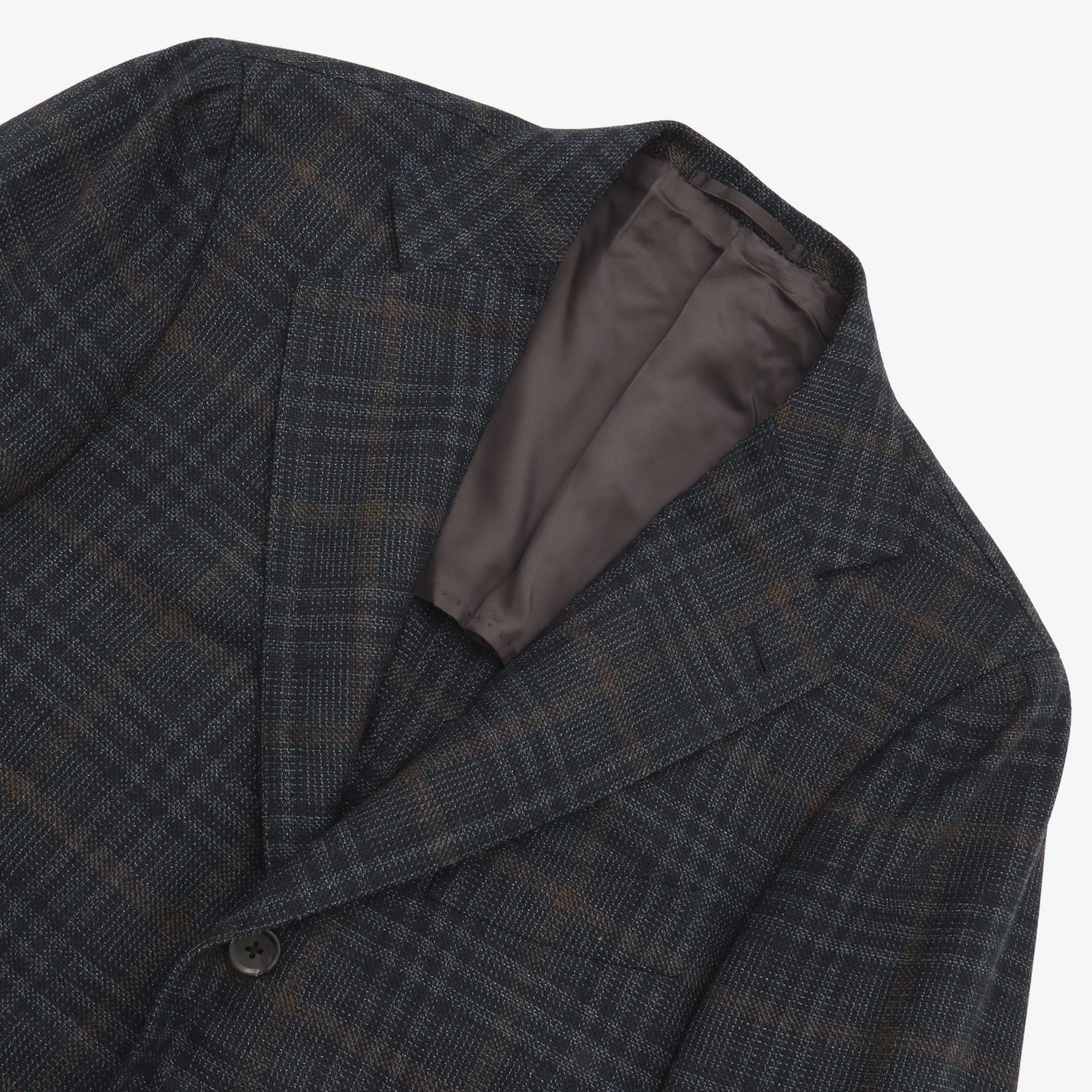 Glencheck Wool Blazer - Image 3