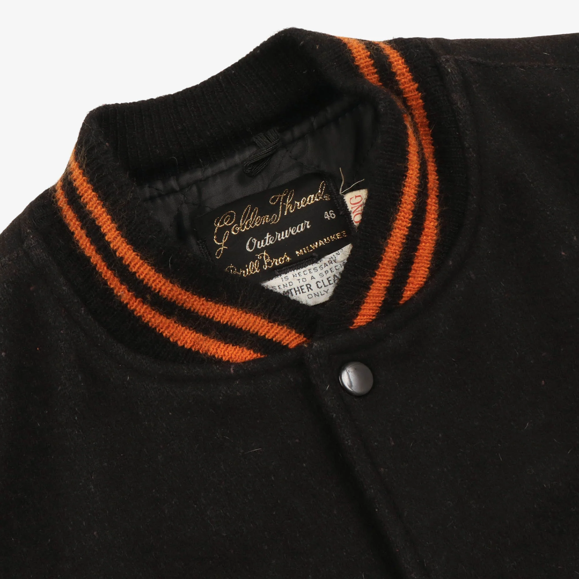 Golden Threads Varsity Jacket - Image 4