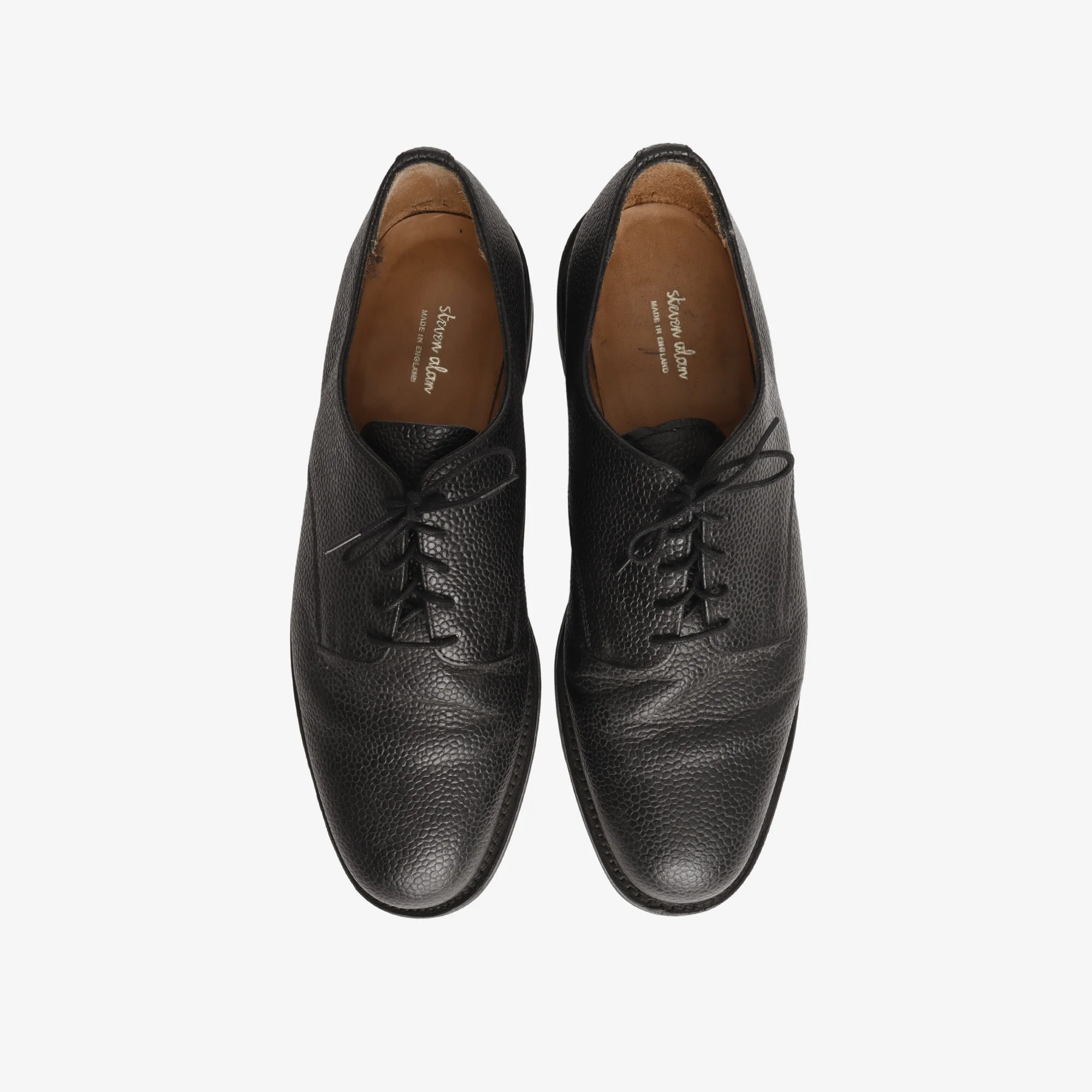 Grain Leather Oxford Shoes - Image 5