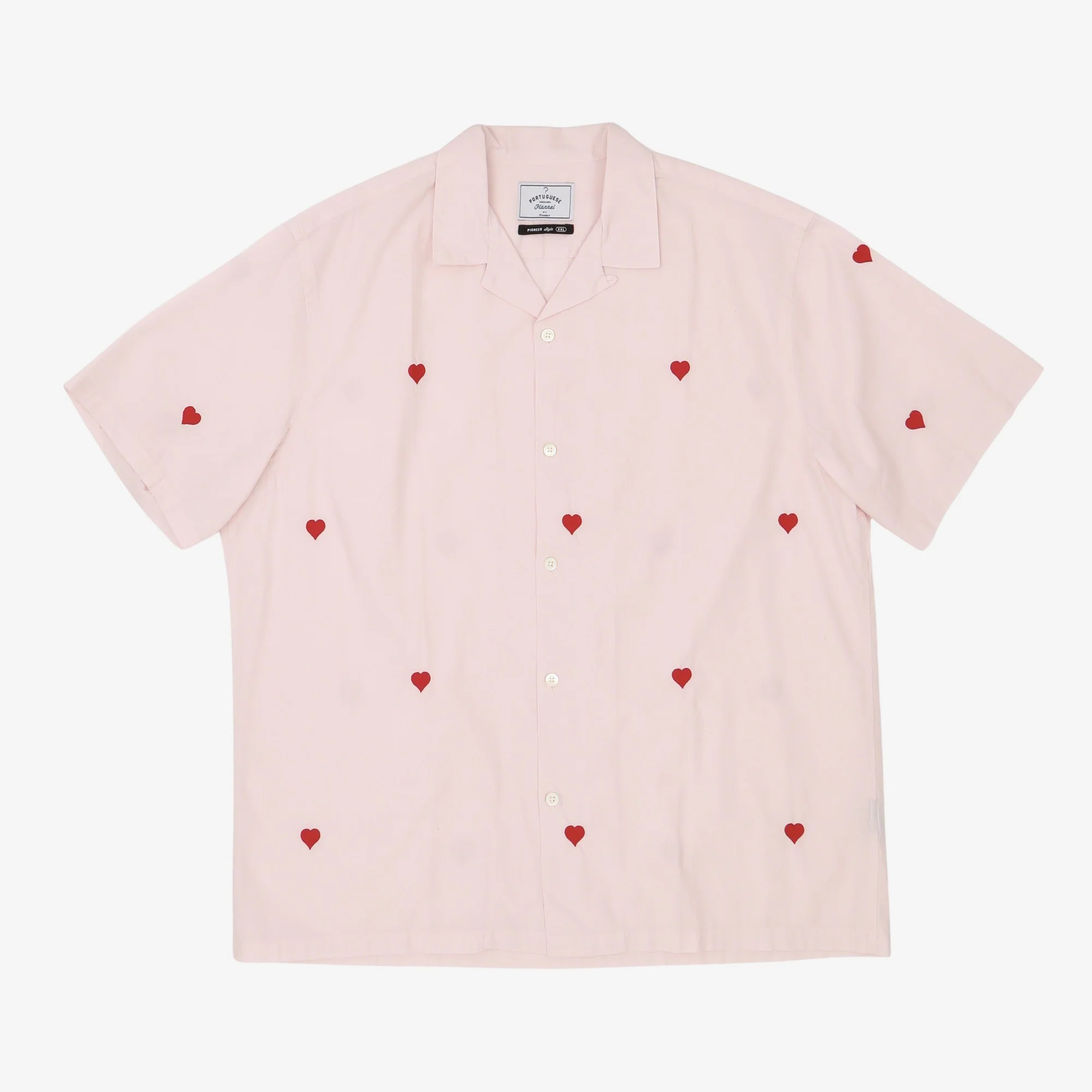 Heart Embroidered Shirt