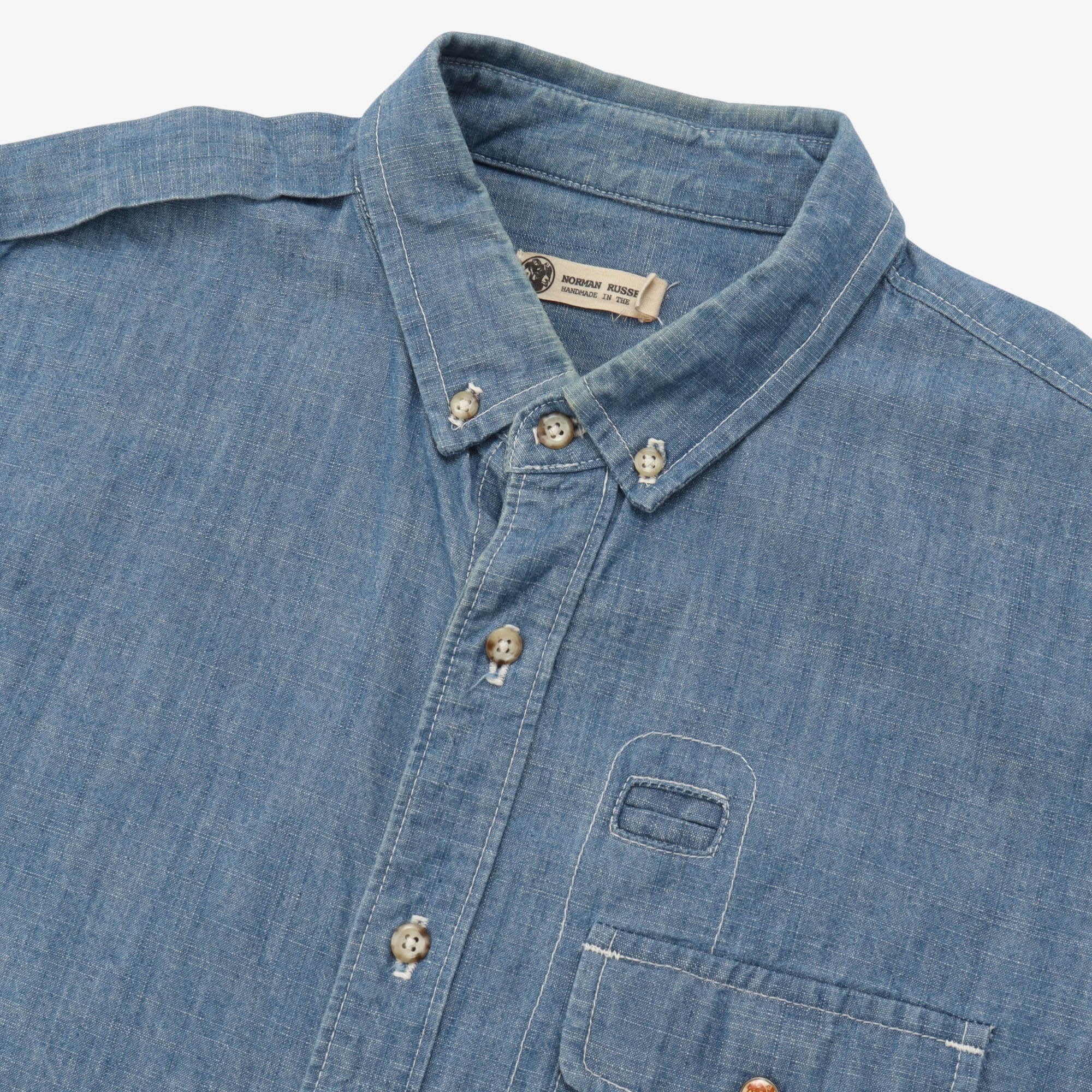 Denim Work shirt - Image 3