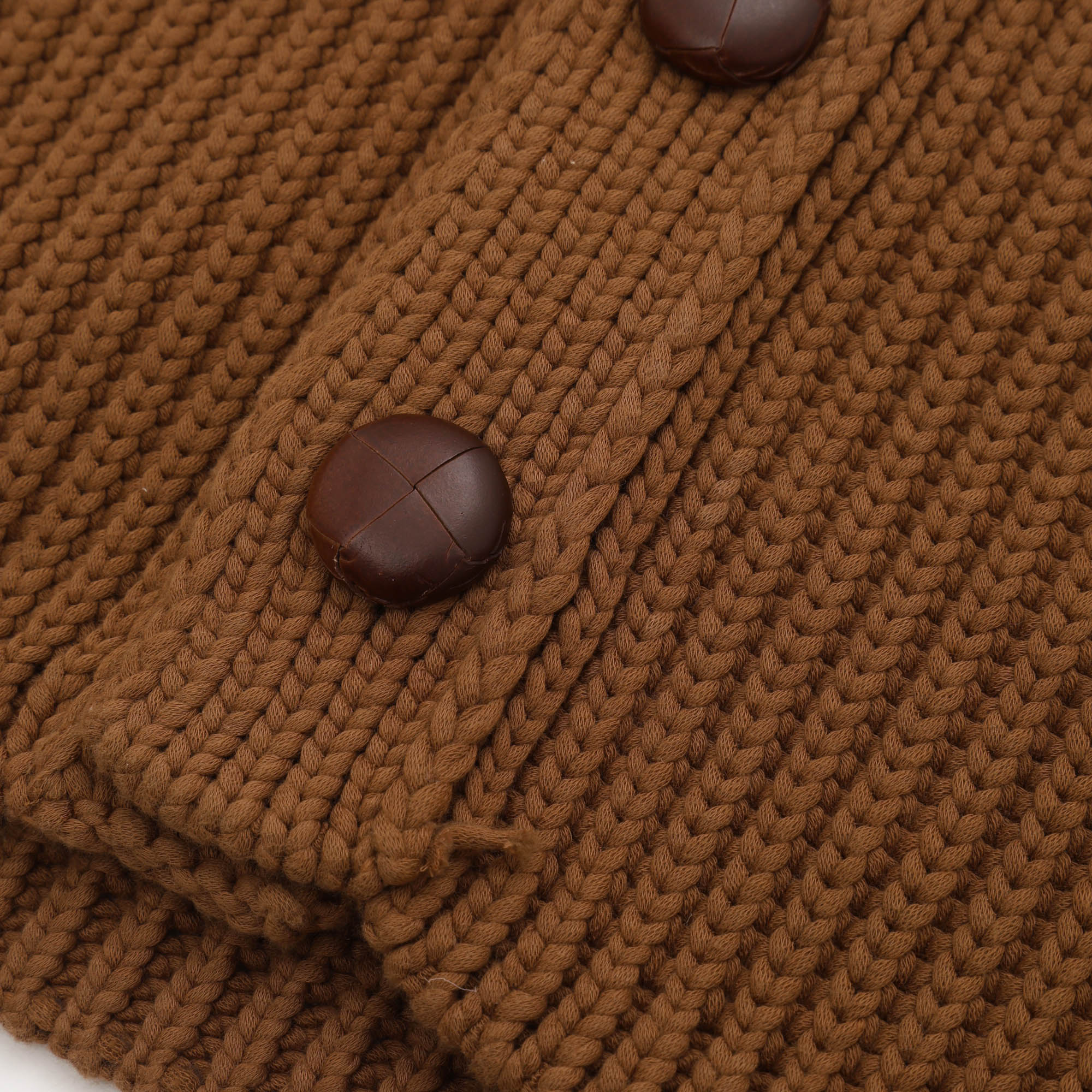 Heavyweight Rib Knit Cardigan - Image 4