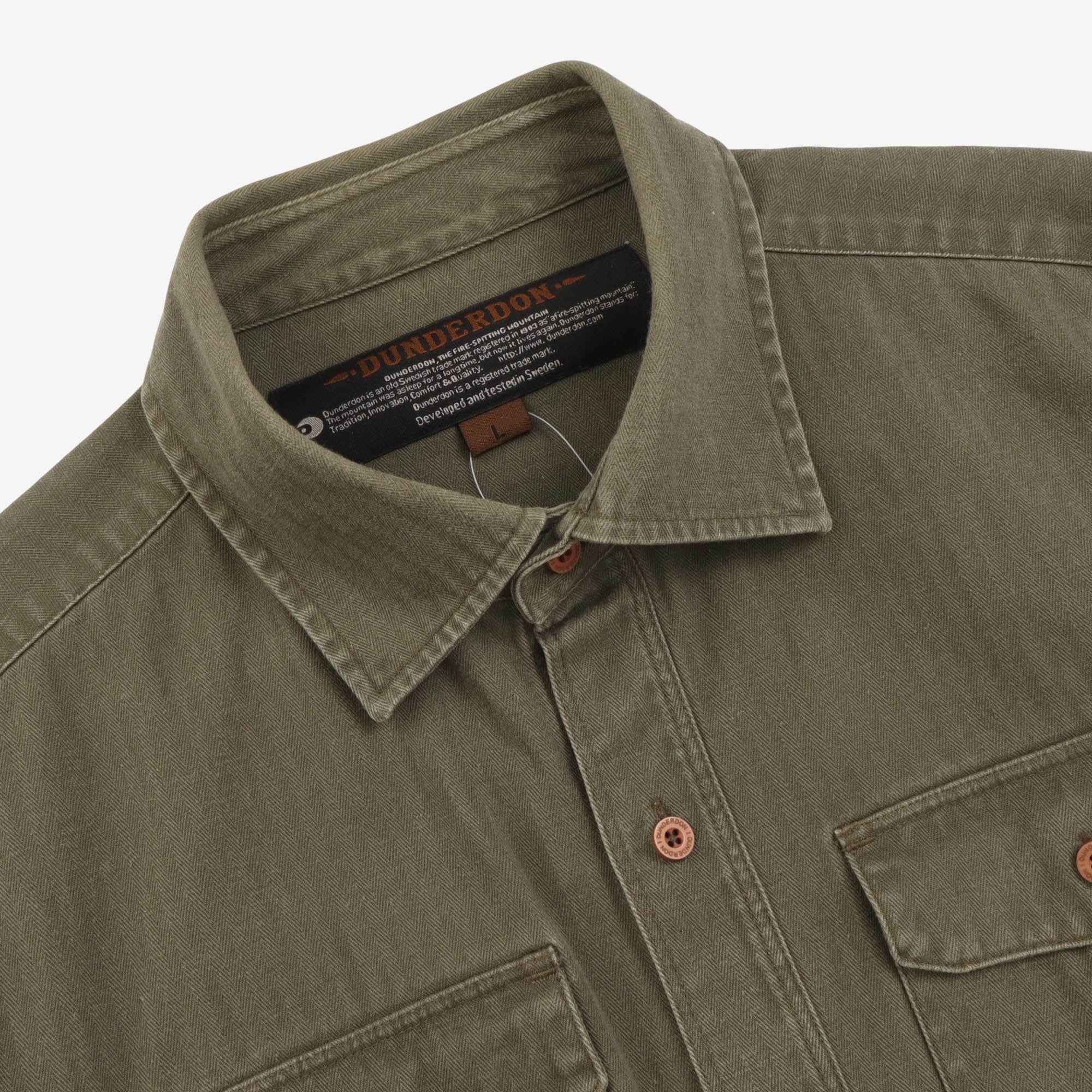 Herringbone Overshirt - Image 3
