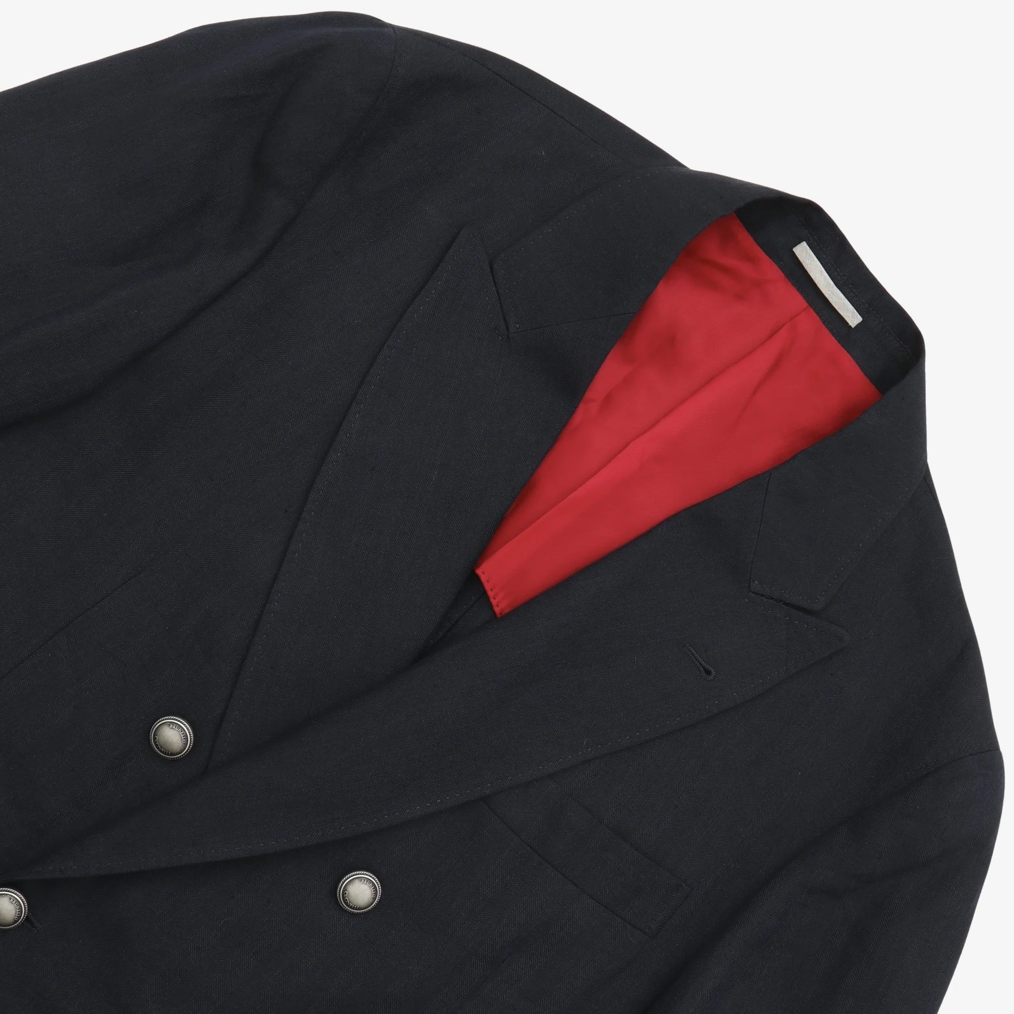 Herringbone DB Linen Blazer - Image 3
