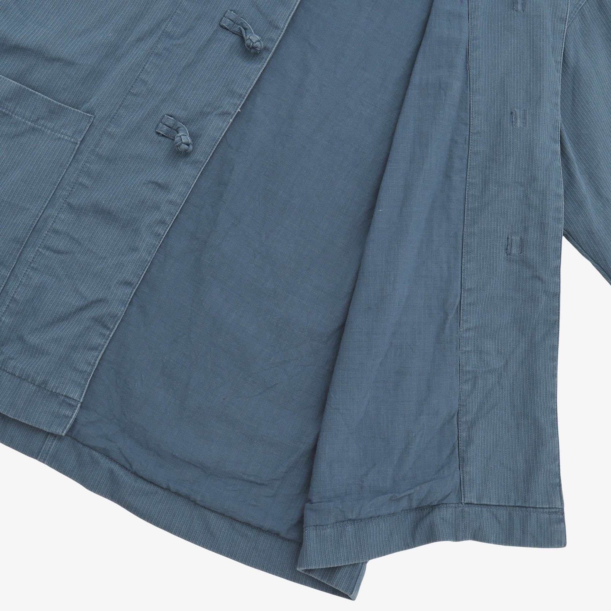 Hooded Knot Link Coat - Image 4