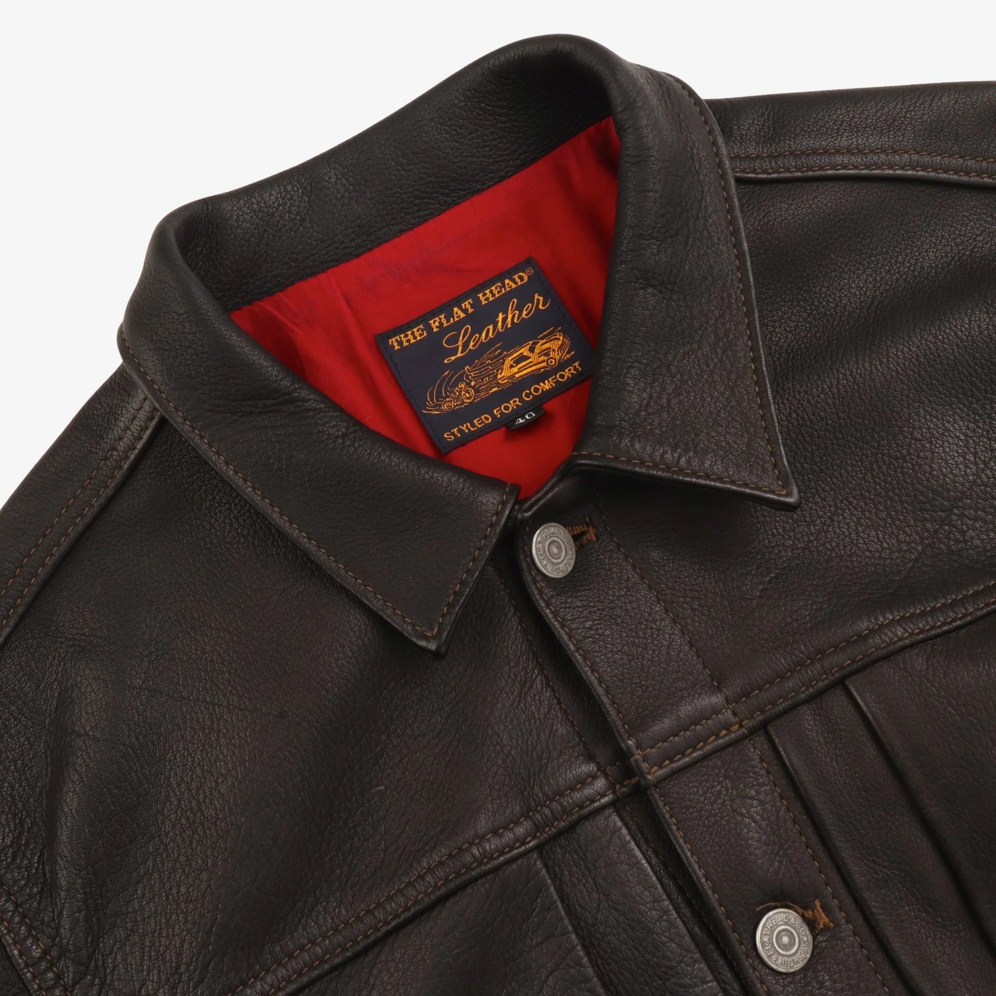 50s Type II Leather Jacket - Image 3