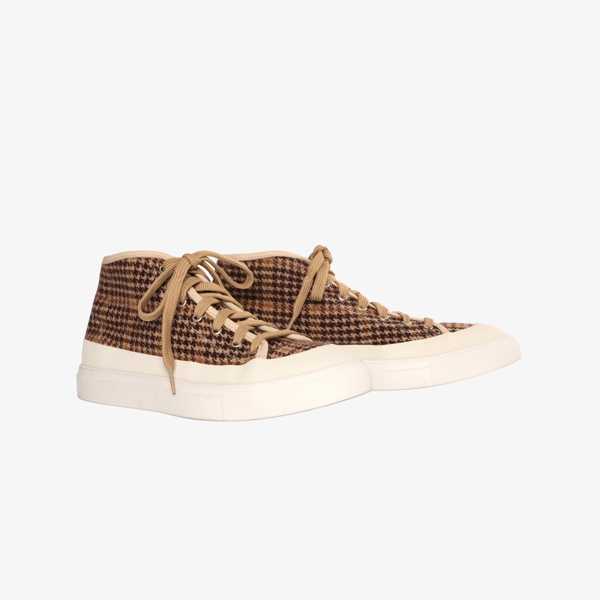 Houndstooth Print Sneakers - Image 2