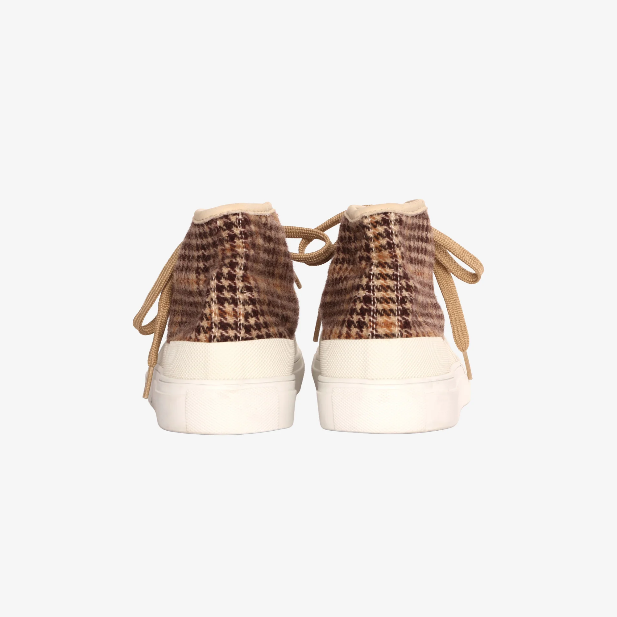 Houndstooth Print Sneakers - Image 3