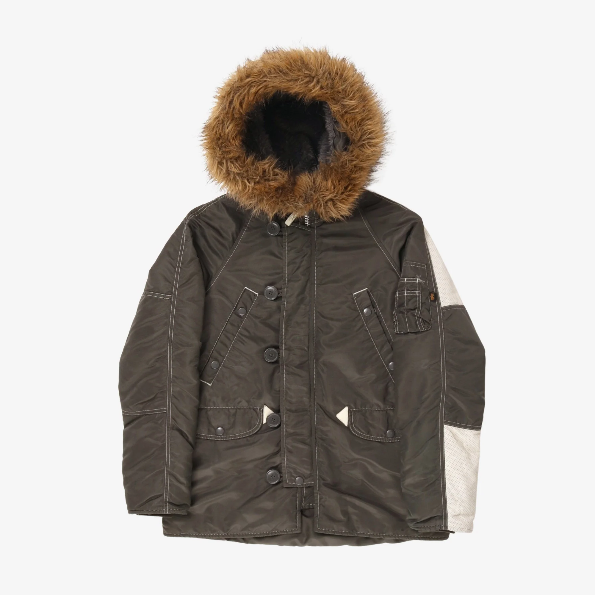 HPP Leather Sleeve N3-B Jacket