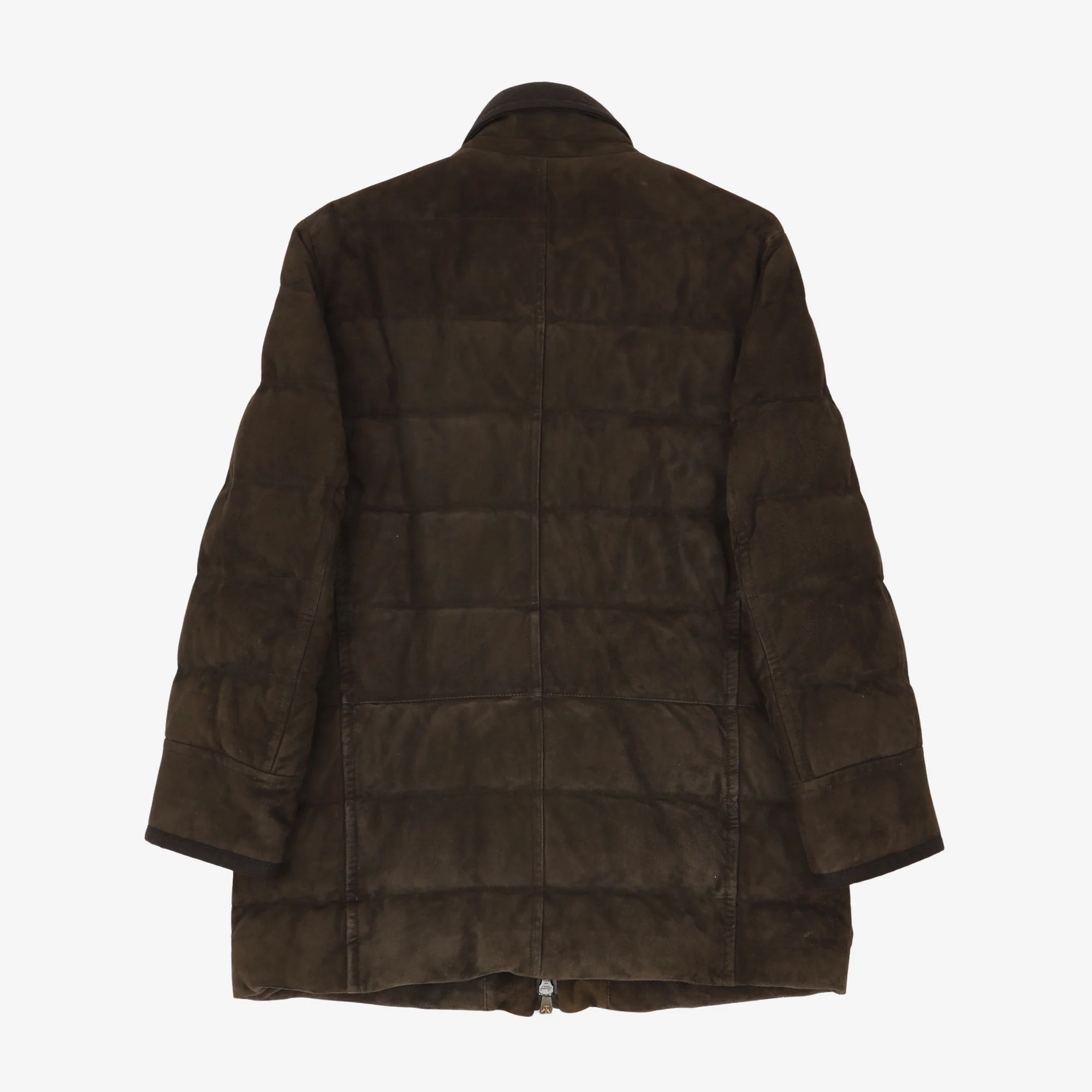 ID Suede Down Jacket - Image 2