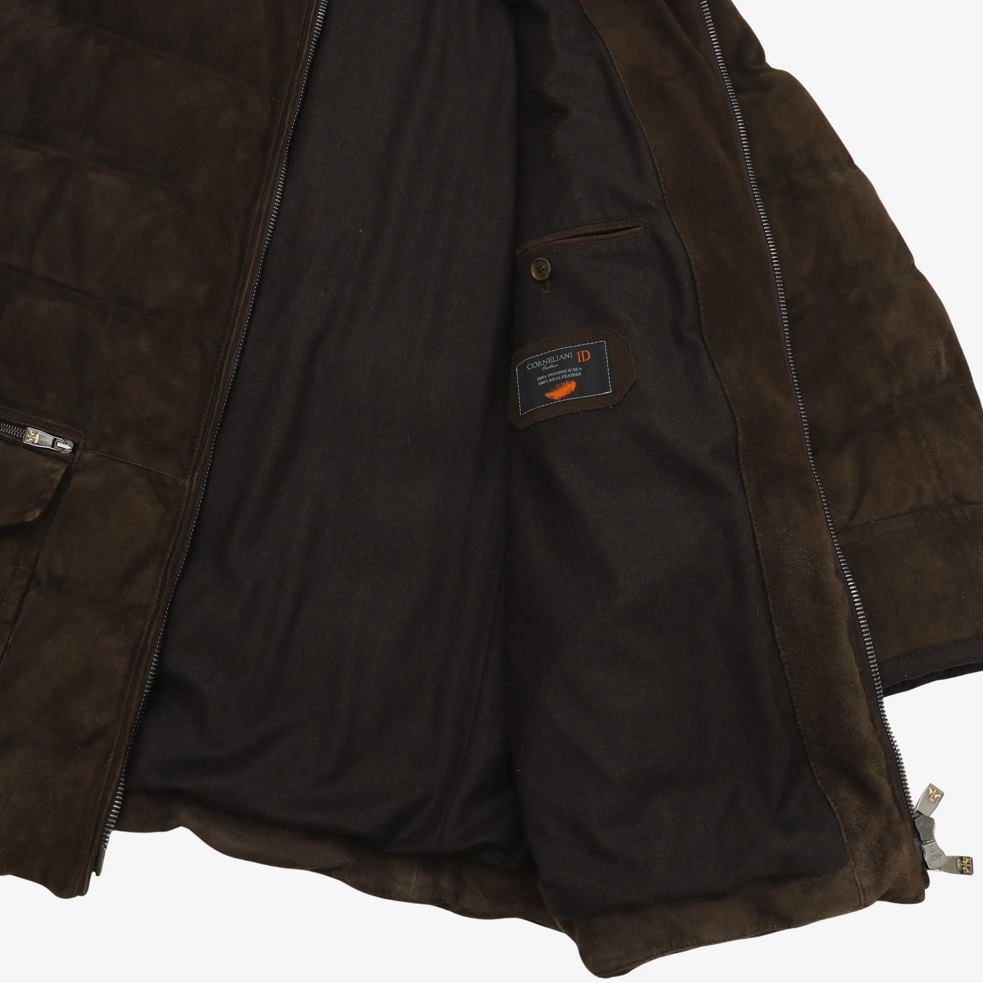 ID Suede Down Jacket - Image 4