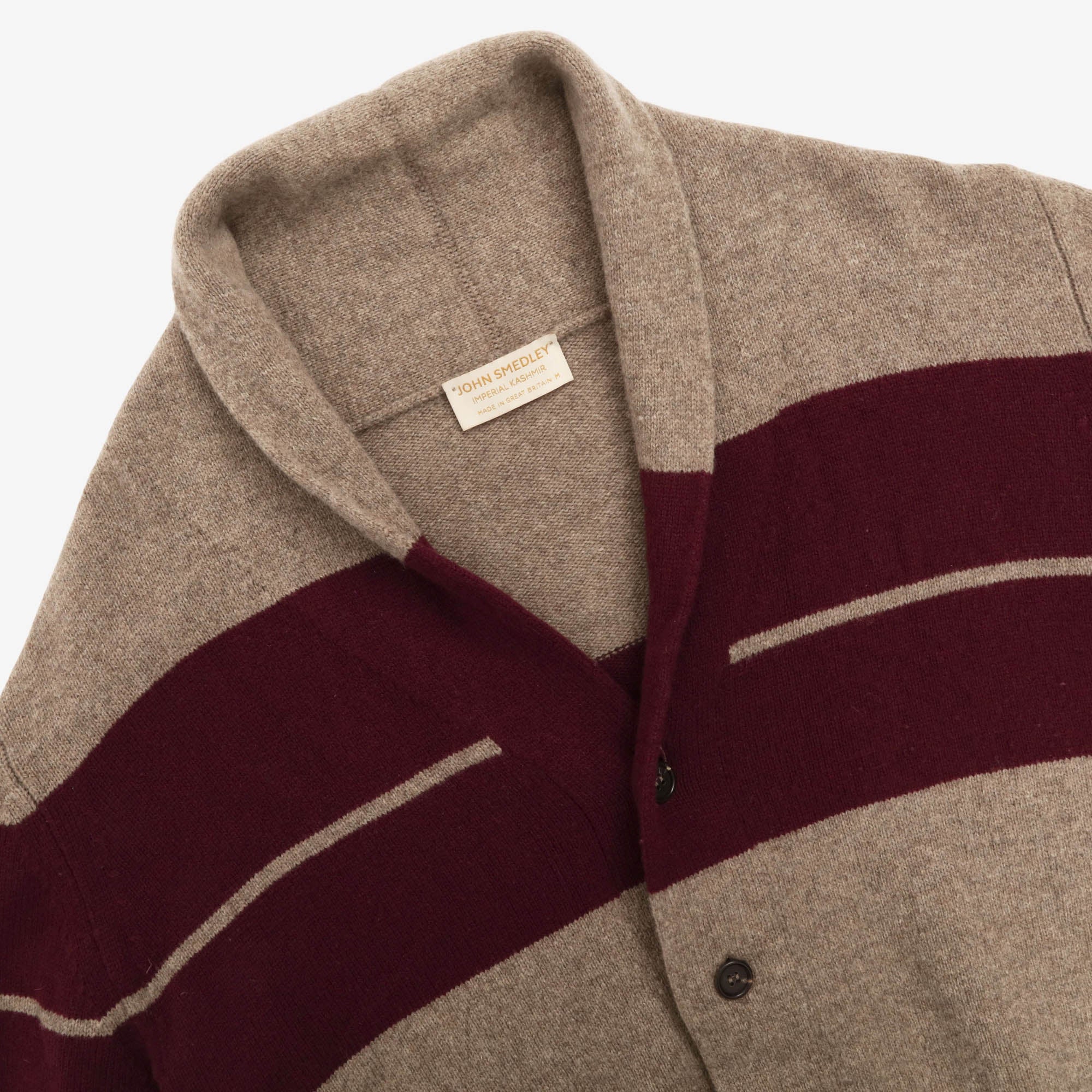 Imperial Kashmir Striped Cardigan - Image 3