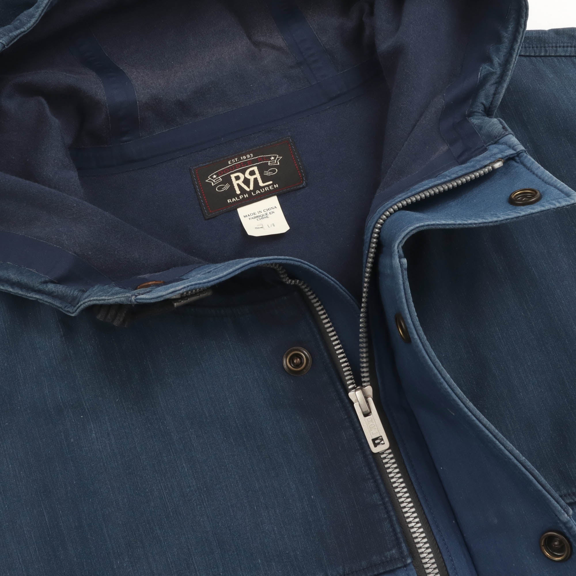 Indigo Waterproof Jacket - Image 4