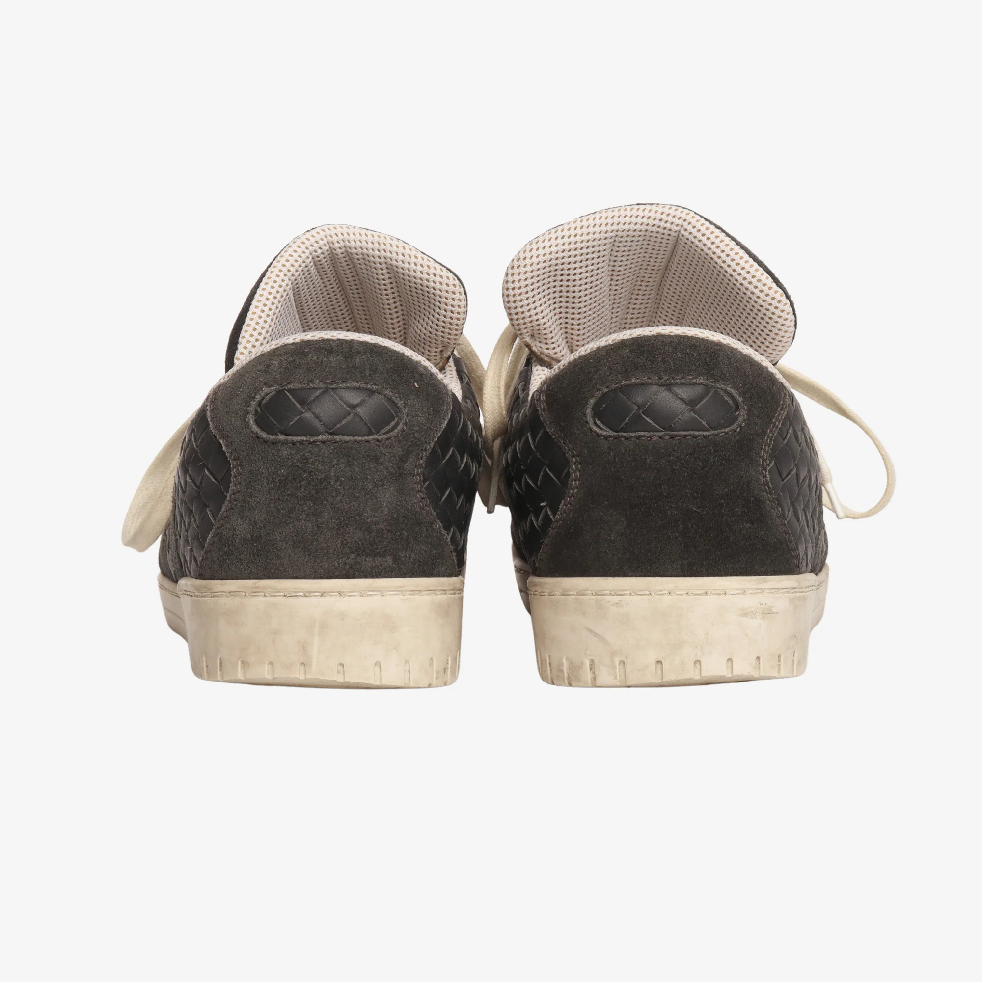 Intrecciato Woven Leather Sneakers - Image 3
