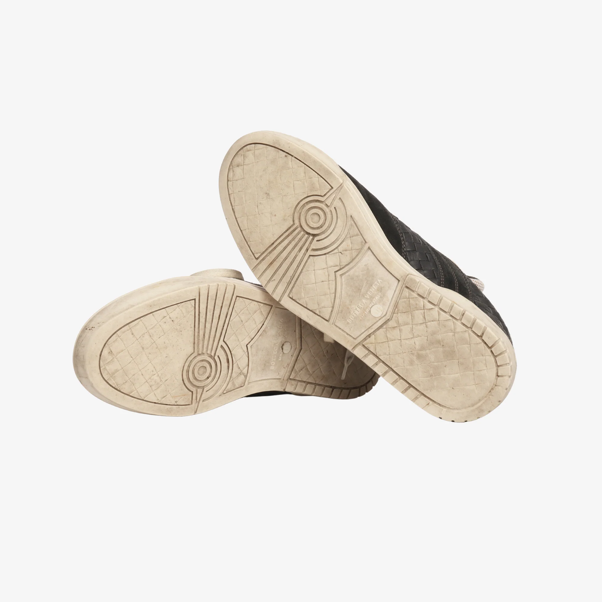 Intrecciato Woven Leather Sneakers - Image 4