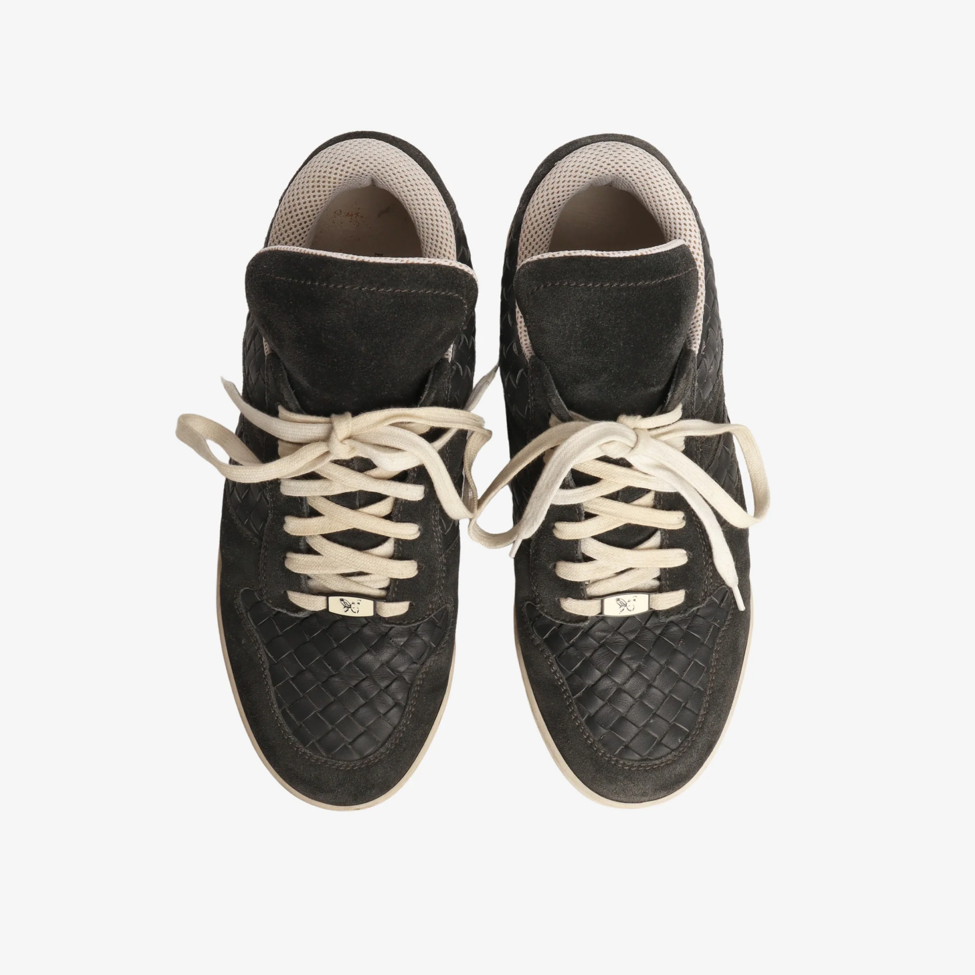 Intrecciato Woven Leather Sneakers - Image 5