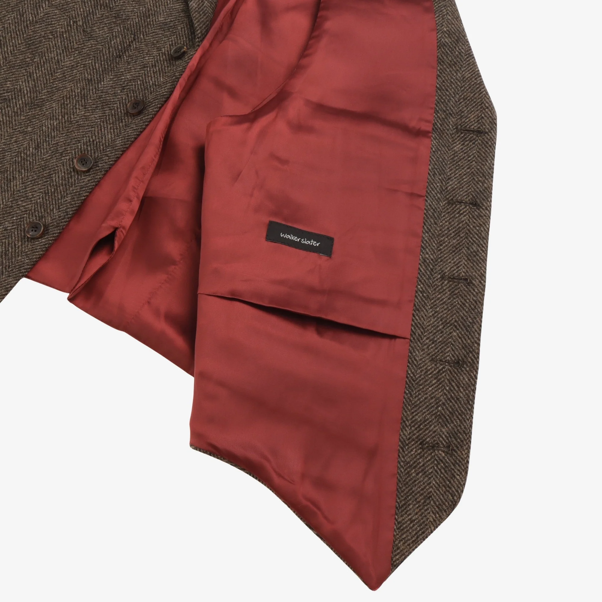 James Shetland Tweed Waistcoat - Image 3