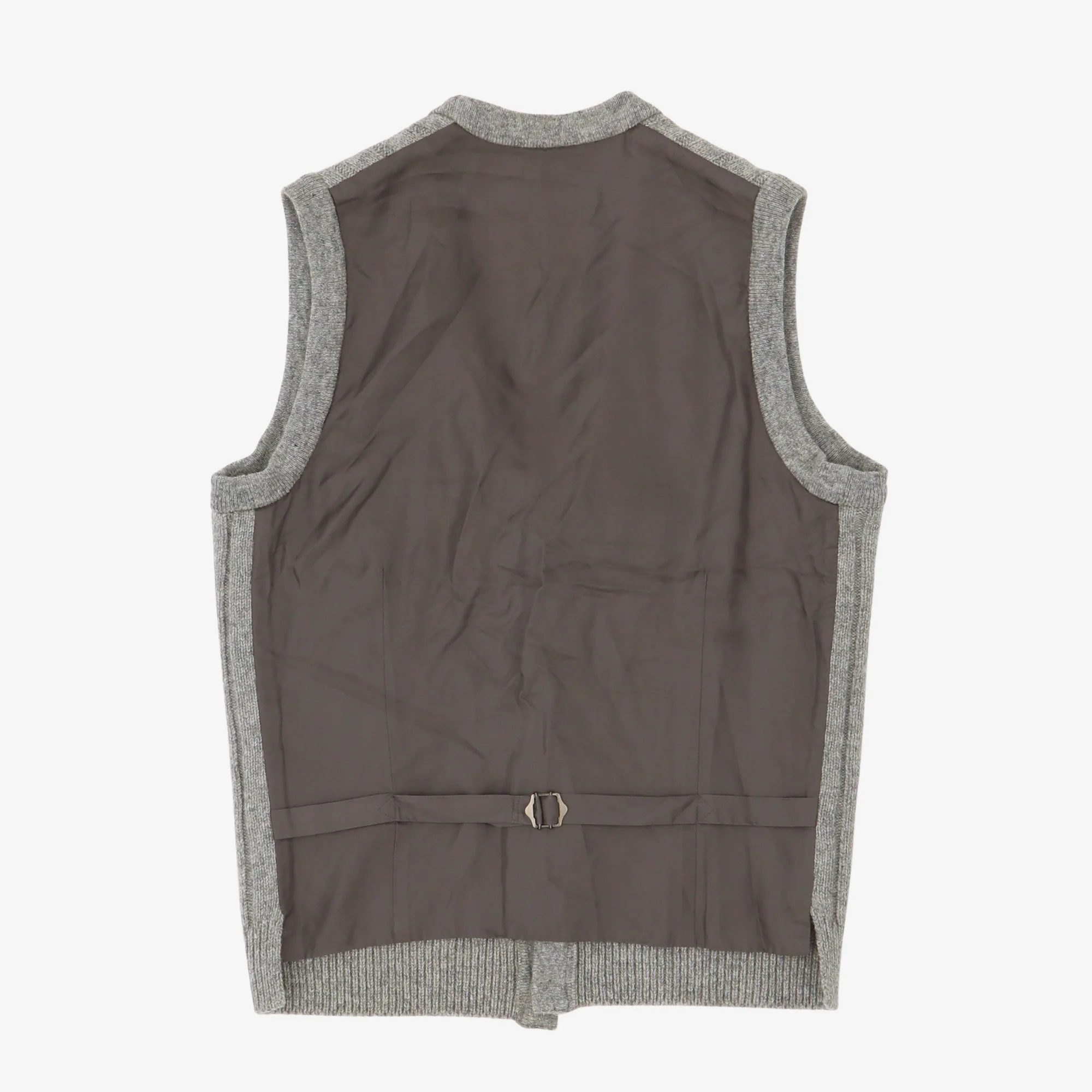Knit Cardigan Waistcoat - Image 2