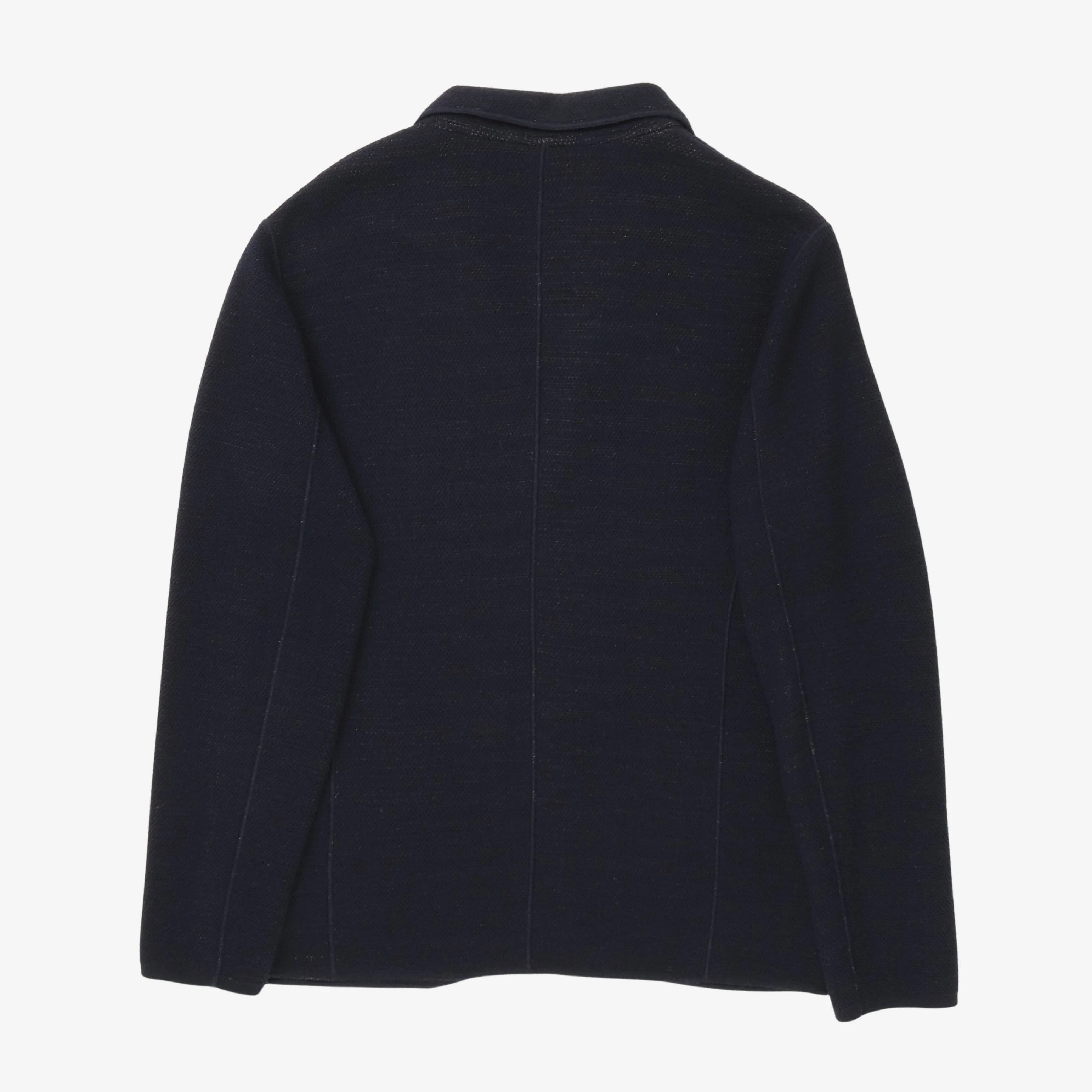 Knitted Unconstructed Blazer - Image 2