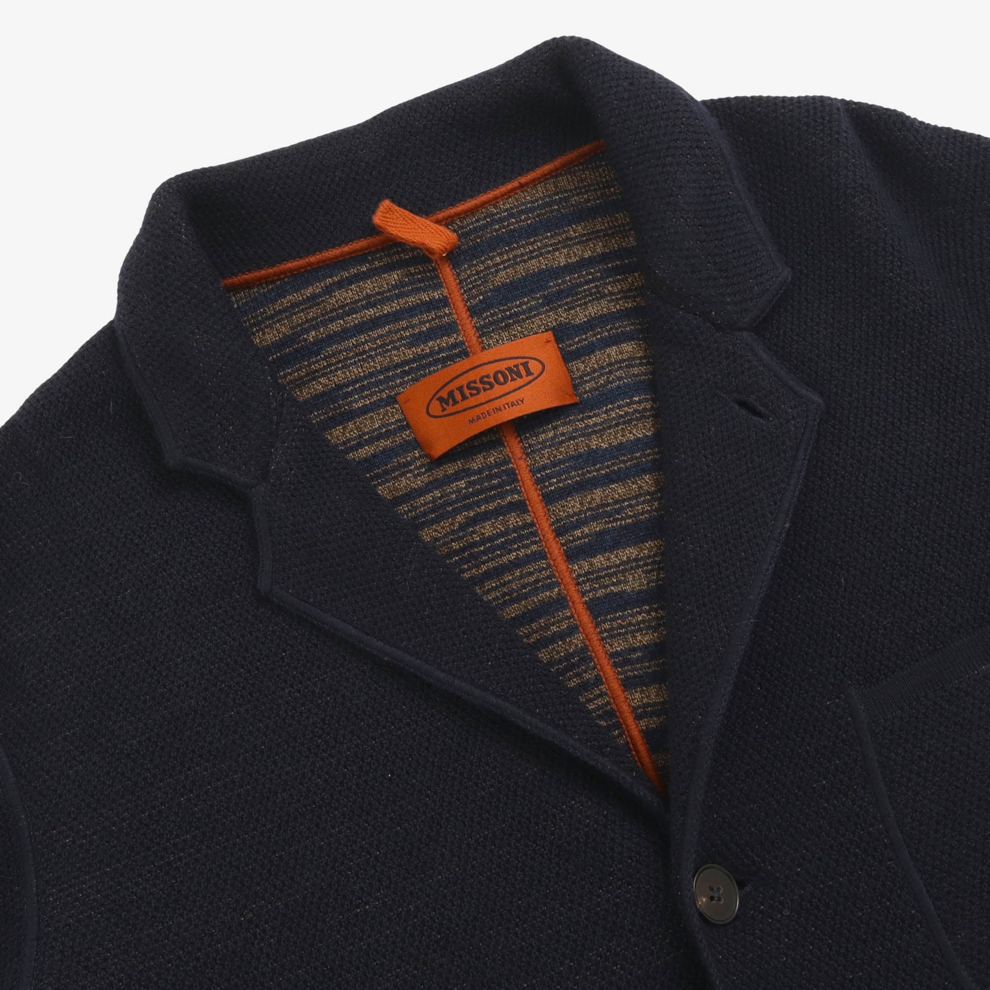 Knitted Unconstructed Blazer - Image 3