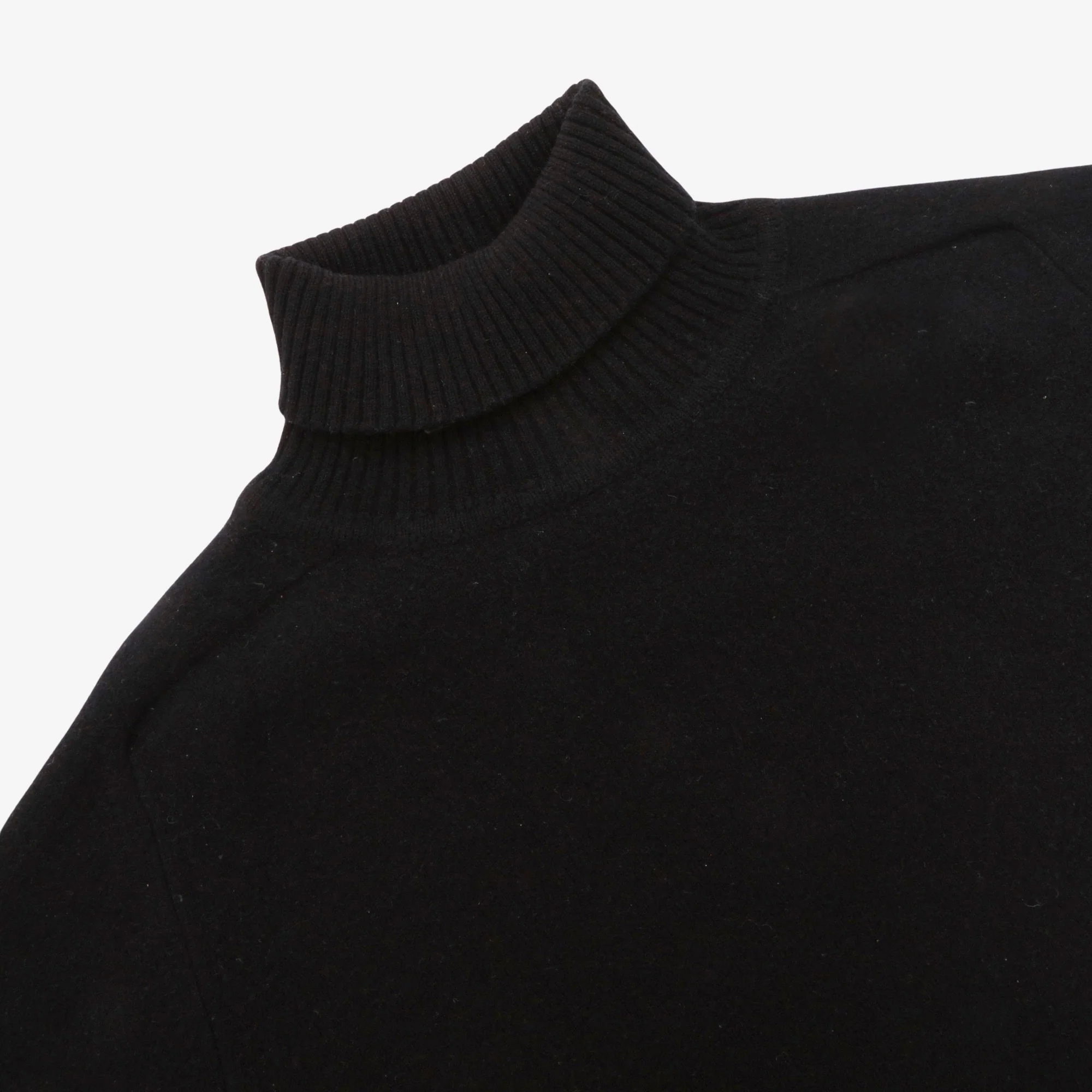 Lambswool Roll Neck Sweater - Image 3
